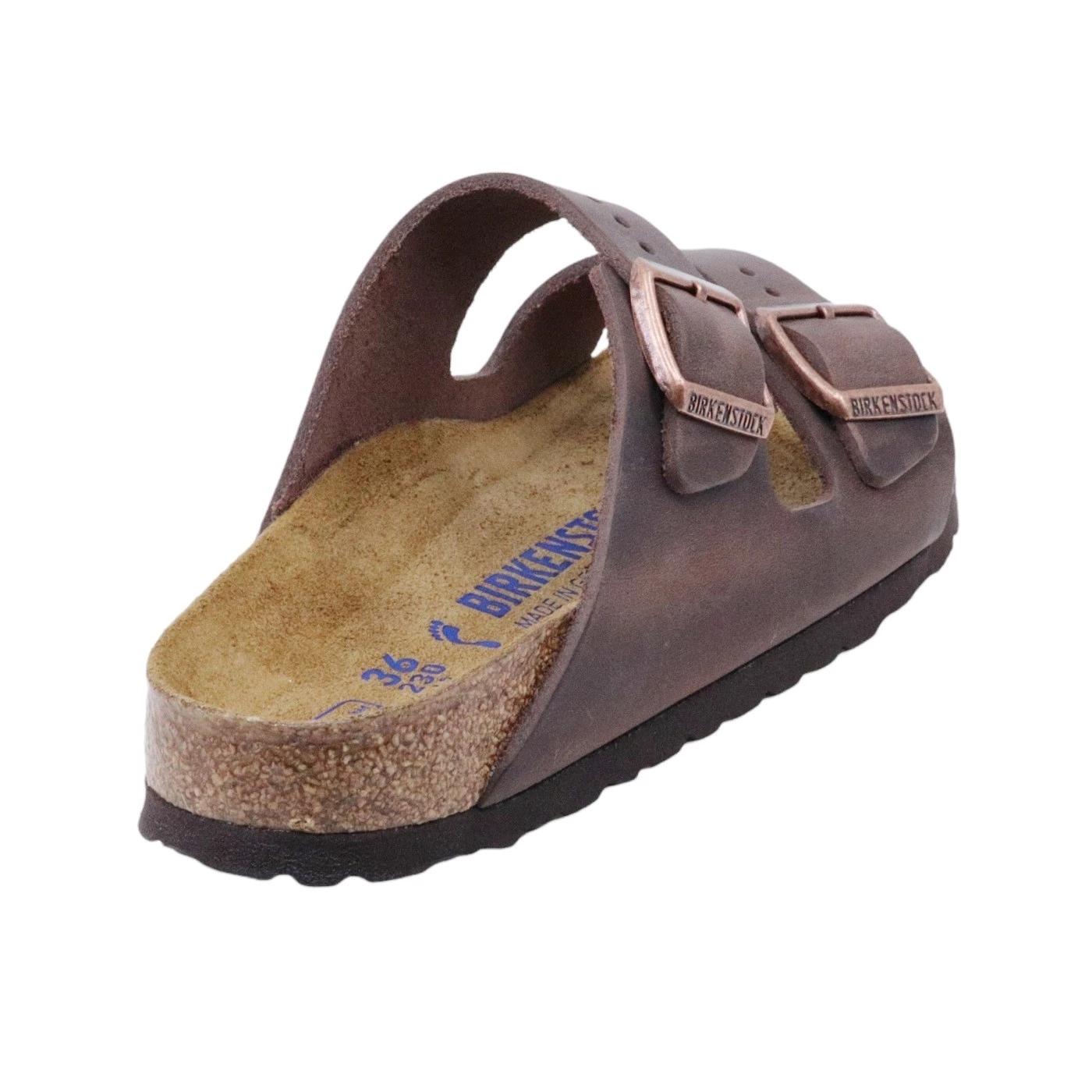 Birkenstock Arizona SFB Habana Oiled Leather Narrow Fit 