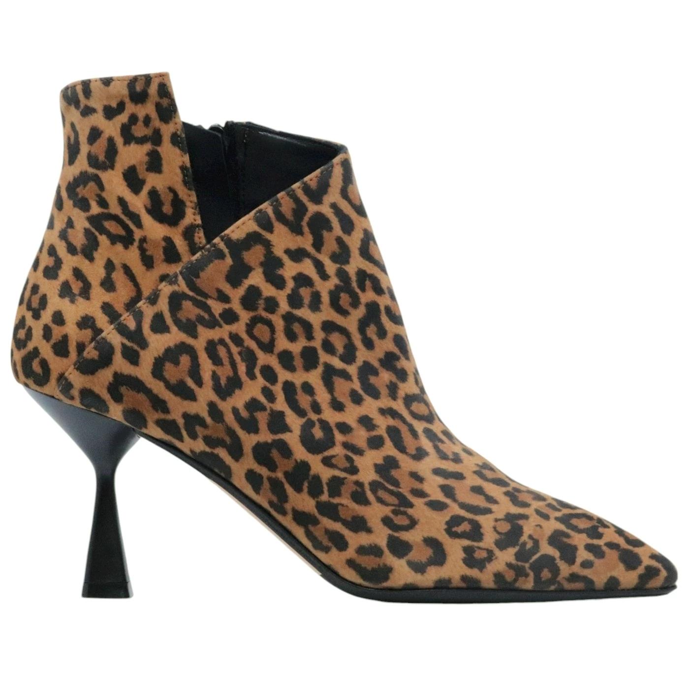 Isabelle Paris Juanito IS424 tronchetto da donna in leopardato 