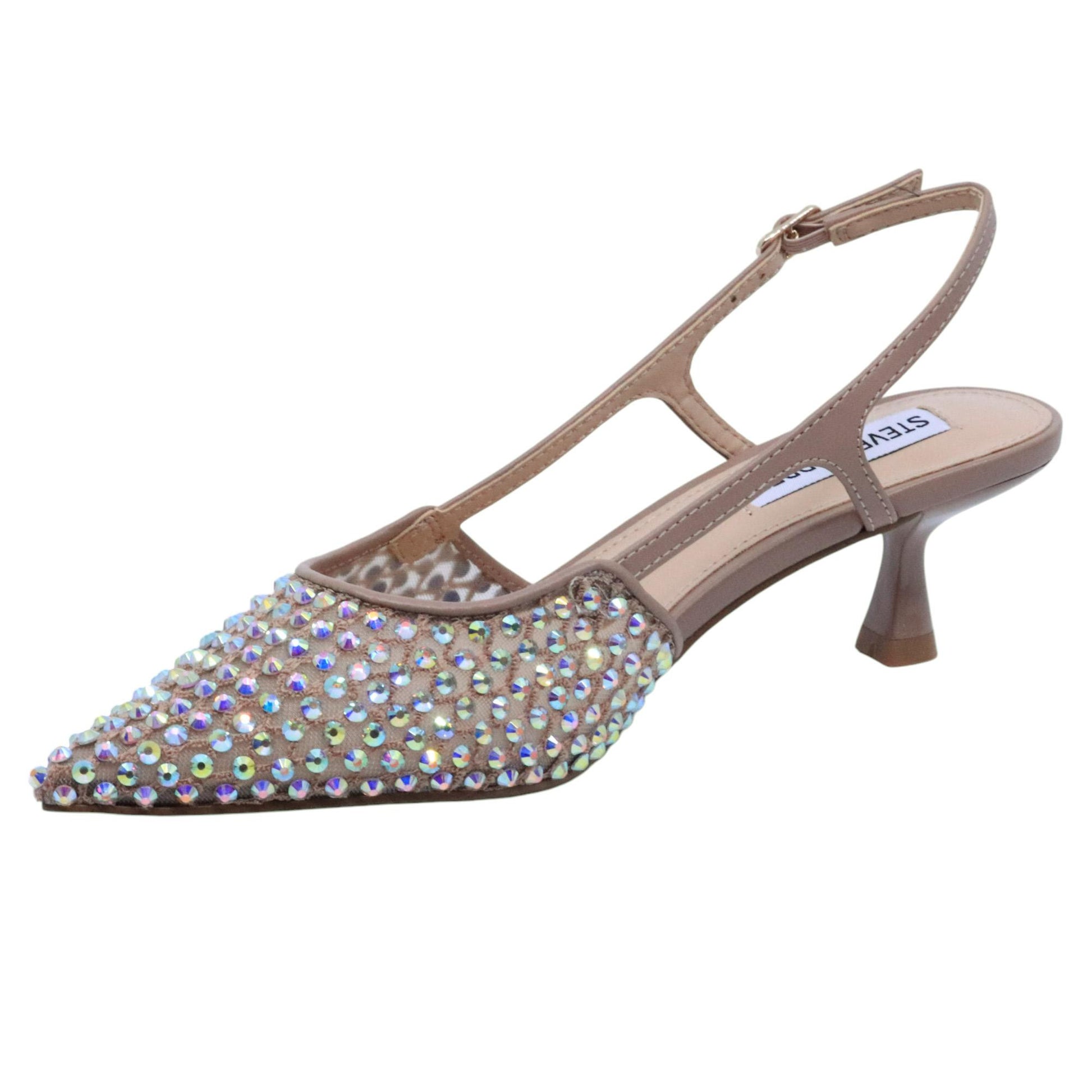 Steve Madden Legaci MR slingback donna in mesh tan multi 