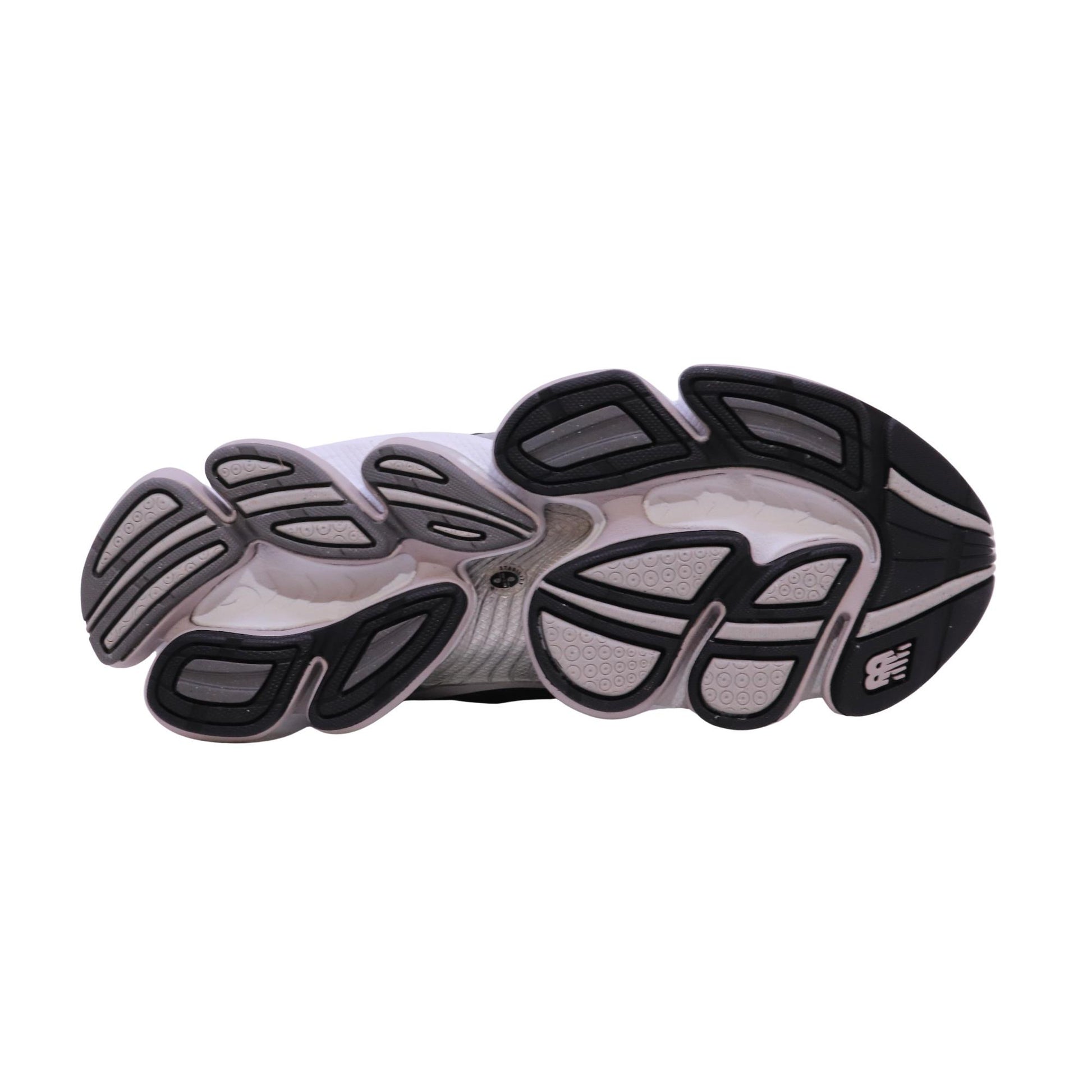 New Balance ABZORB 2000 sneaker in tessuto silver e nero 