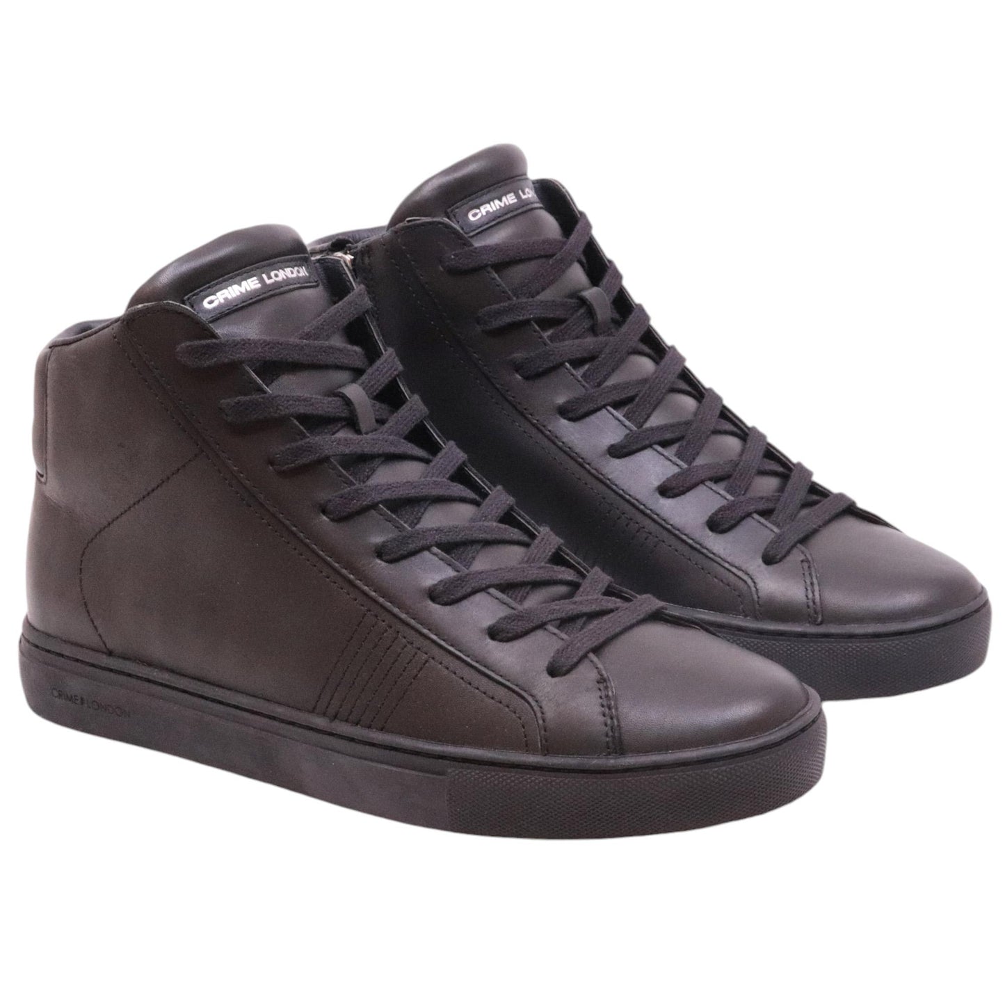 Crime London Essential High 18954 in pelle e suola nera 