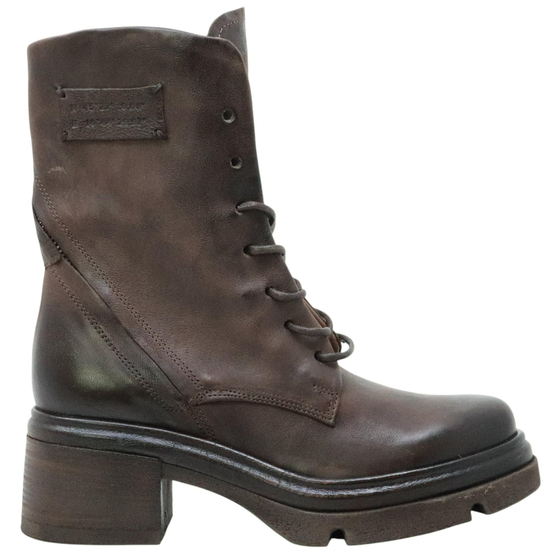 AS98 Eden A89229 anfibio donna in pelle marrone ebano 