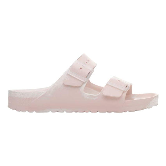 Birkenstock Arizona Eva sandalo plastico in rosa e bianco sfumato 