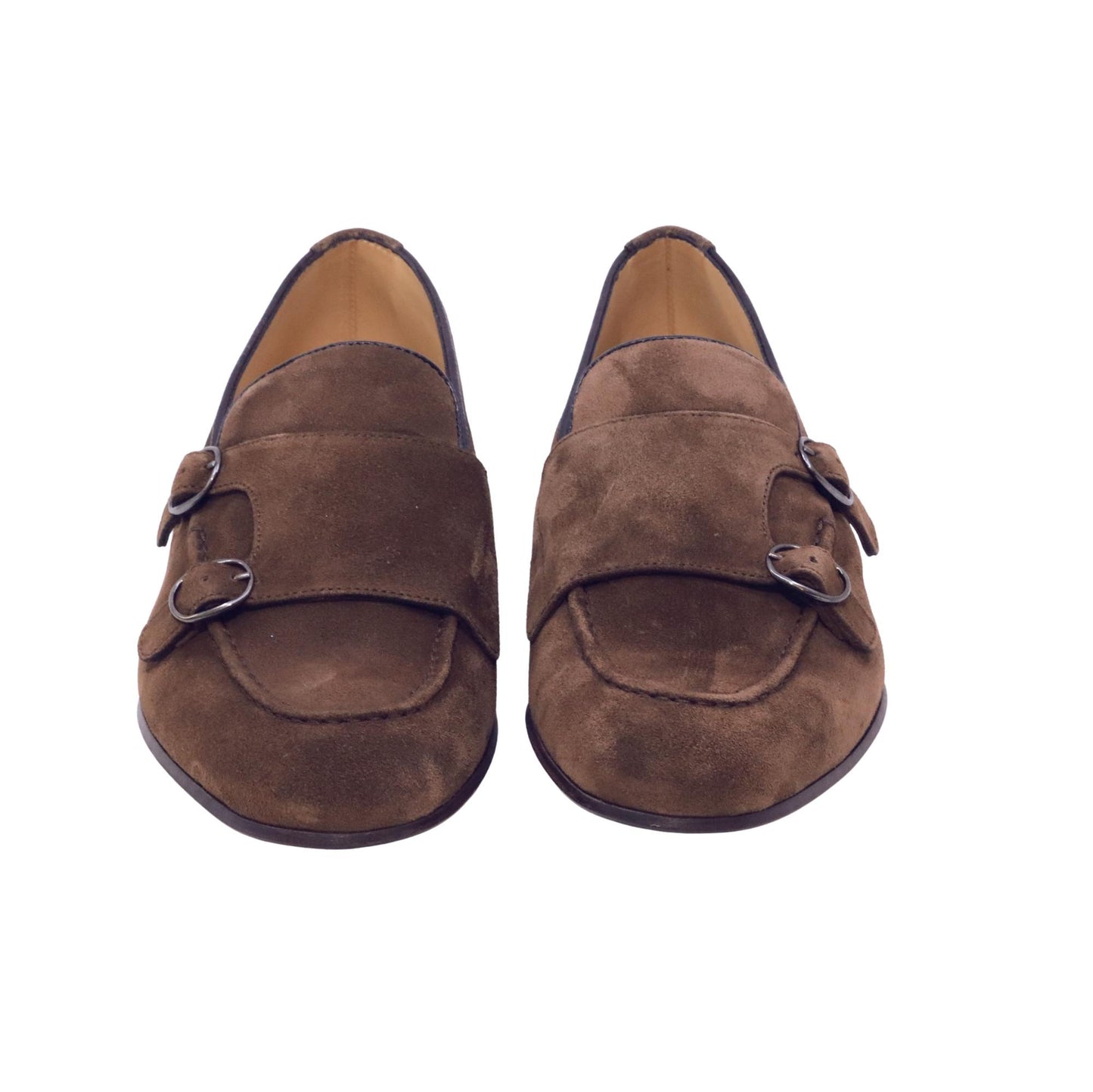 Triver Flight 464-07 Softy mocassino doppia fibbia uomo in camoscio chocolat 