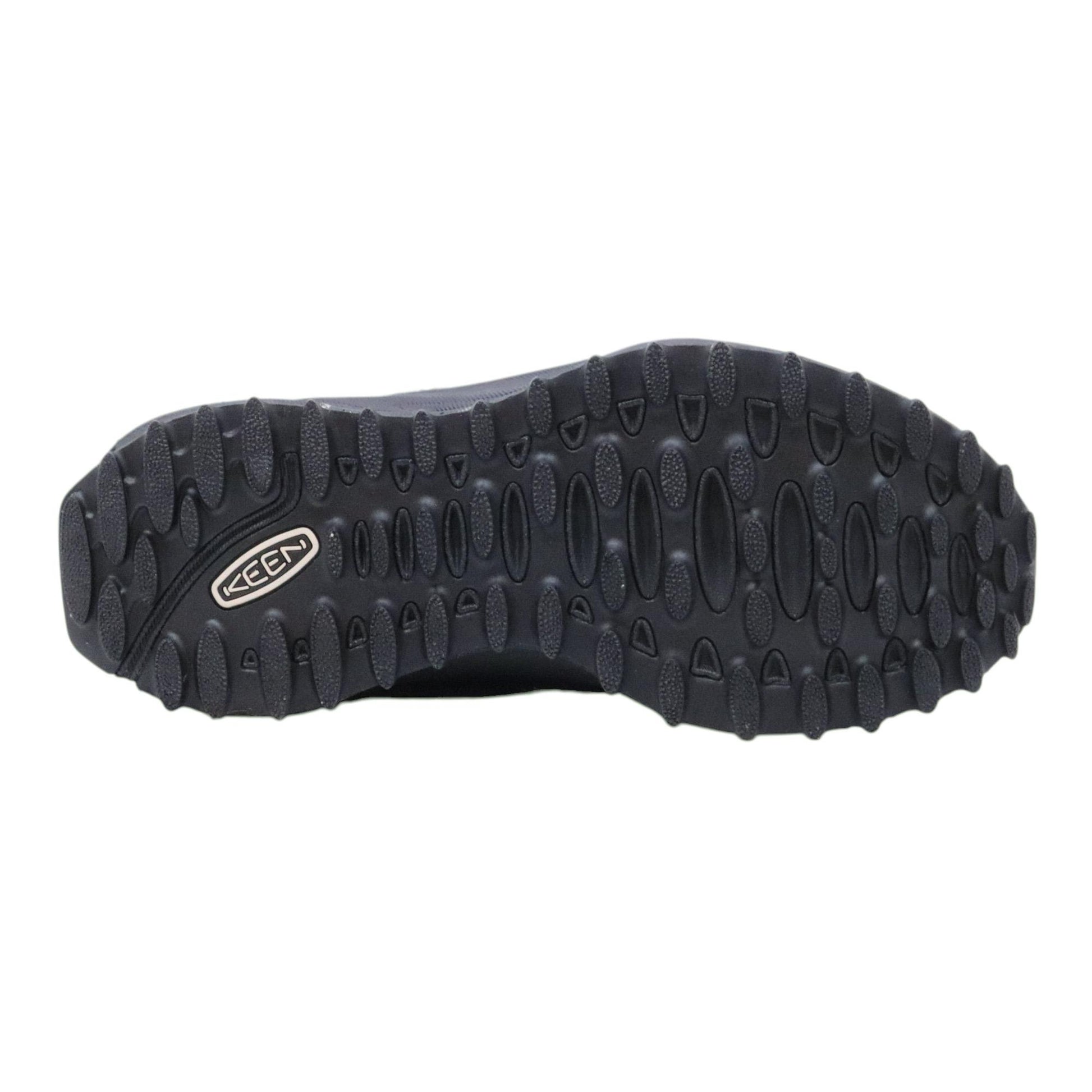 Keen Jasper Zionic sneaker donna in pelle scamosciata nera 