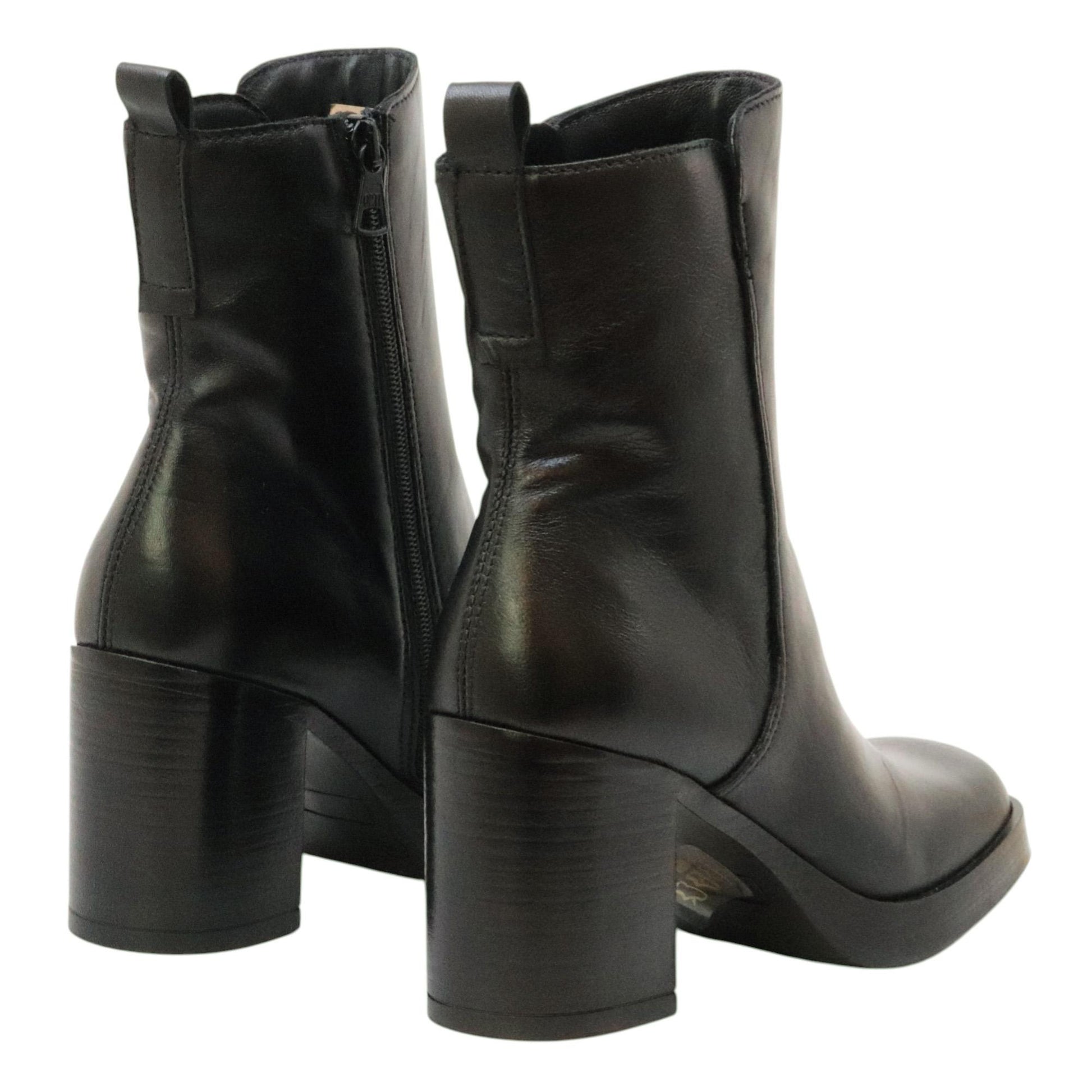 MJUS Maddalena P96212 stivaletto donna in pelle nera 