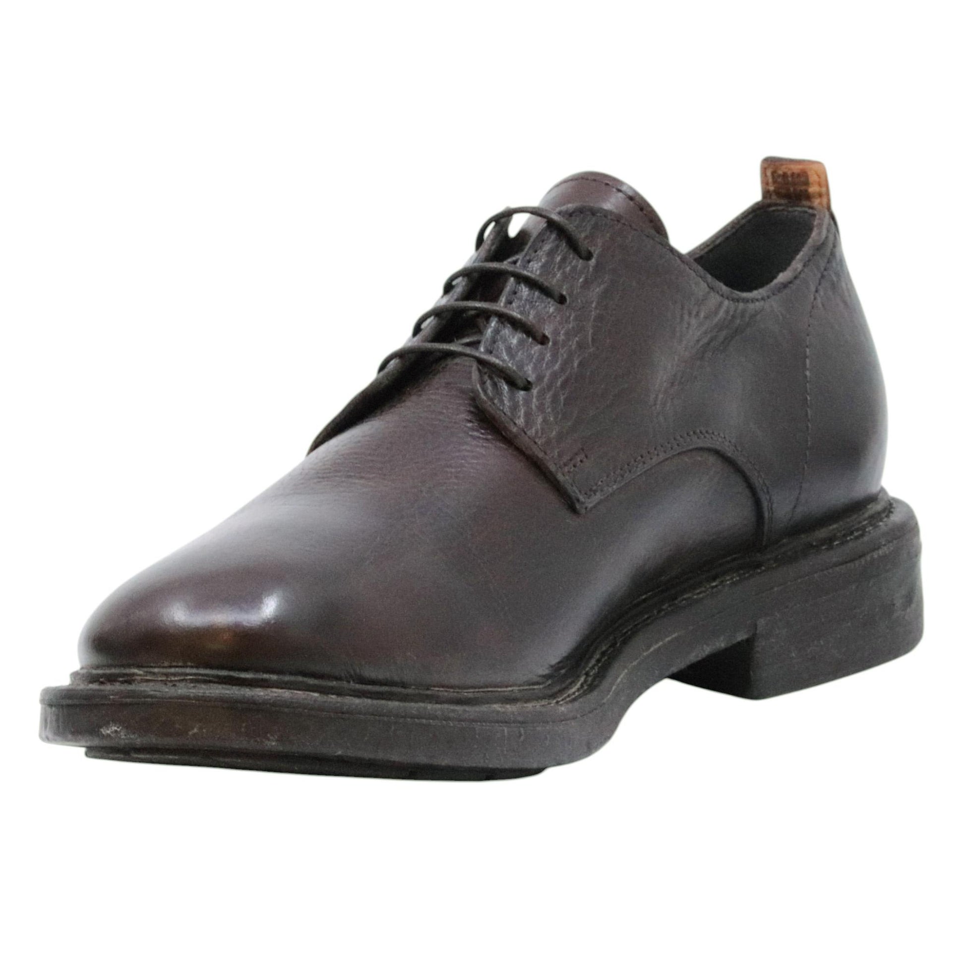 Moma 52403A scarpa derby uomo in pelle nera 