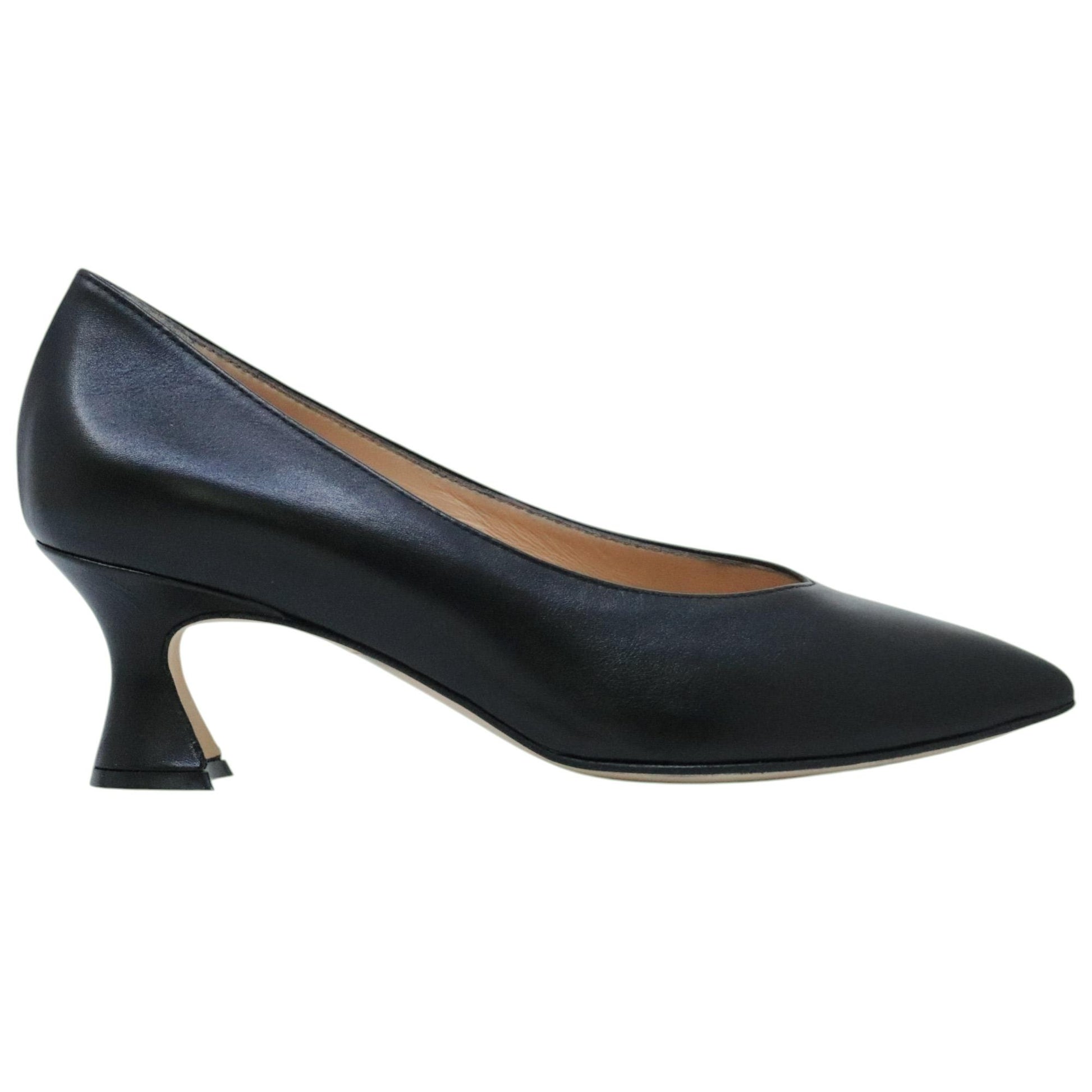 Le Briella Z949 décolleté donna in pelle nera 