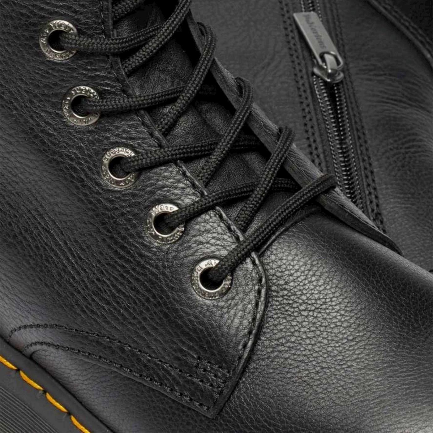 Dr. Martens Jadon III anfibio platform donna in pelle pisa nera 