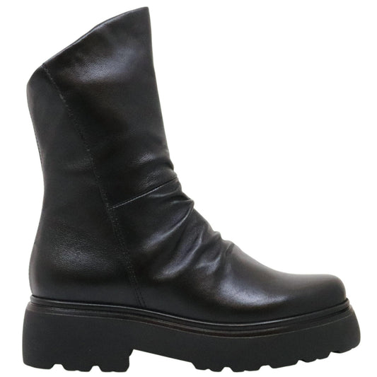 MJUS Ortone L44208 stivaletto donna in pelle nera 