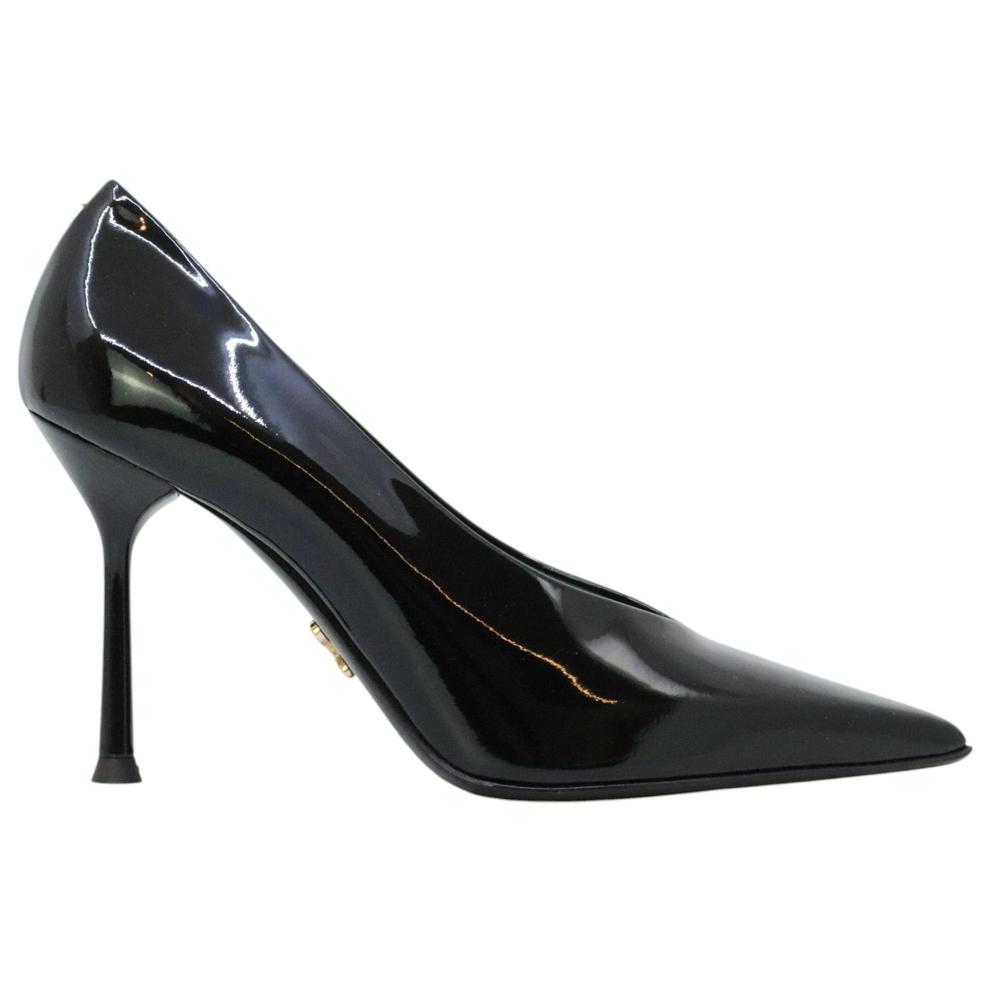 Sergio Levantesi Modern56 décolleté donna in pelle vernice nera 