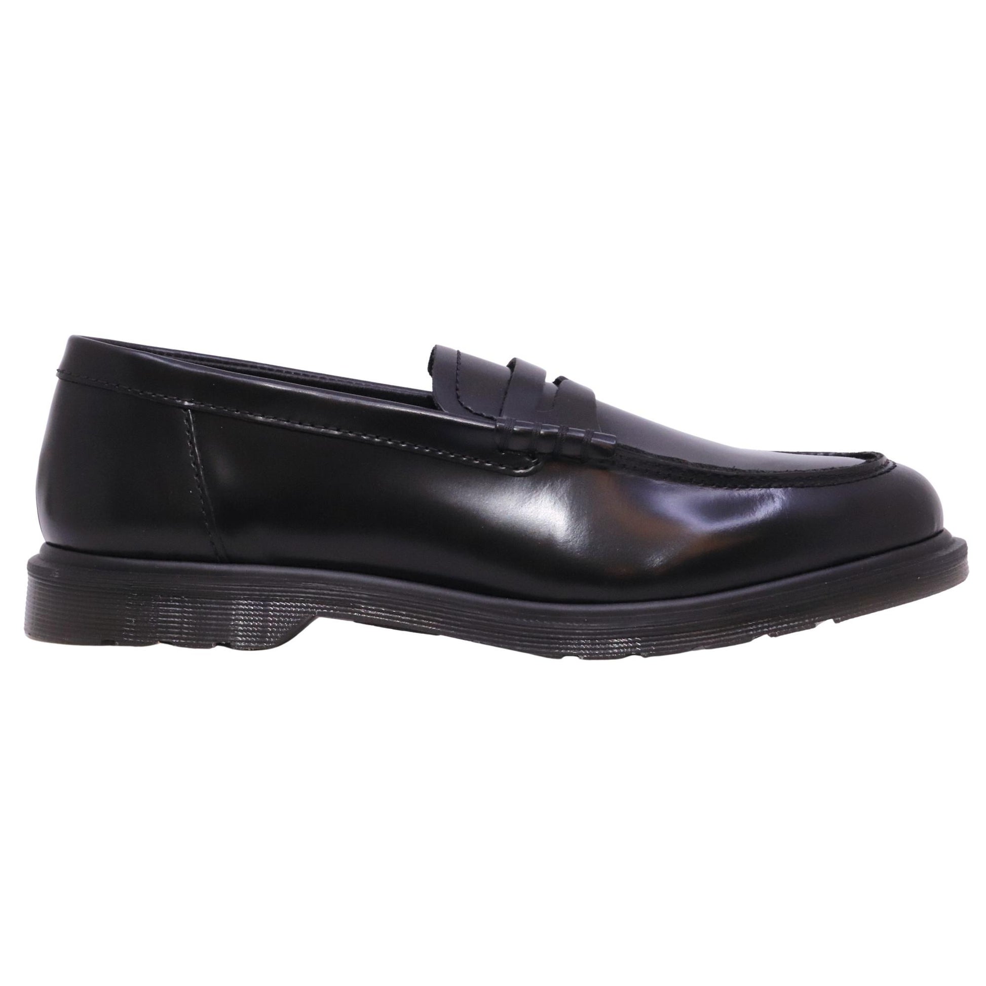 Dr Martens Mayfare 42503001 mocassino uomo in pelle nera Polished Smooth 