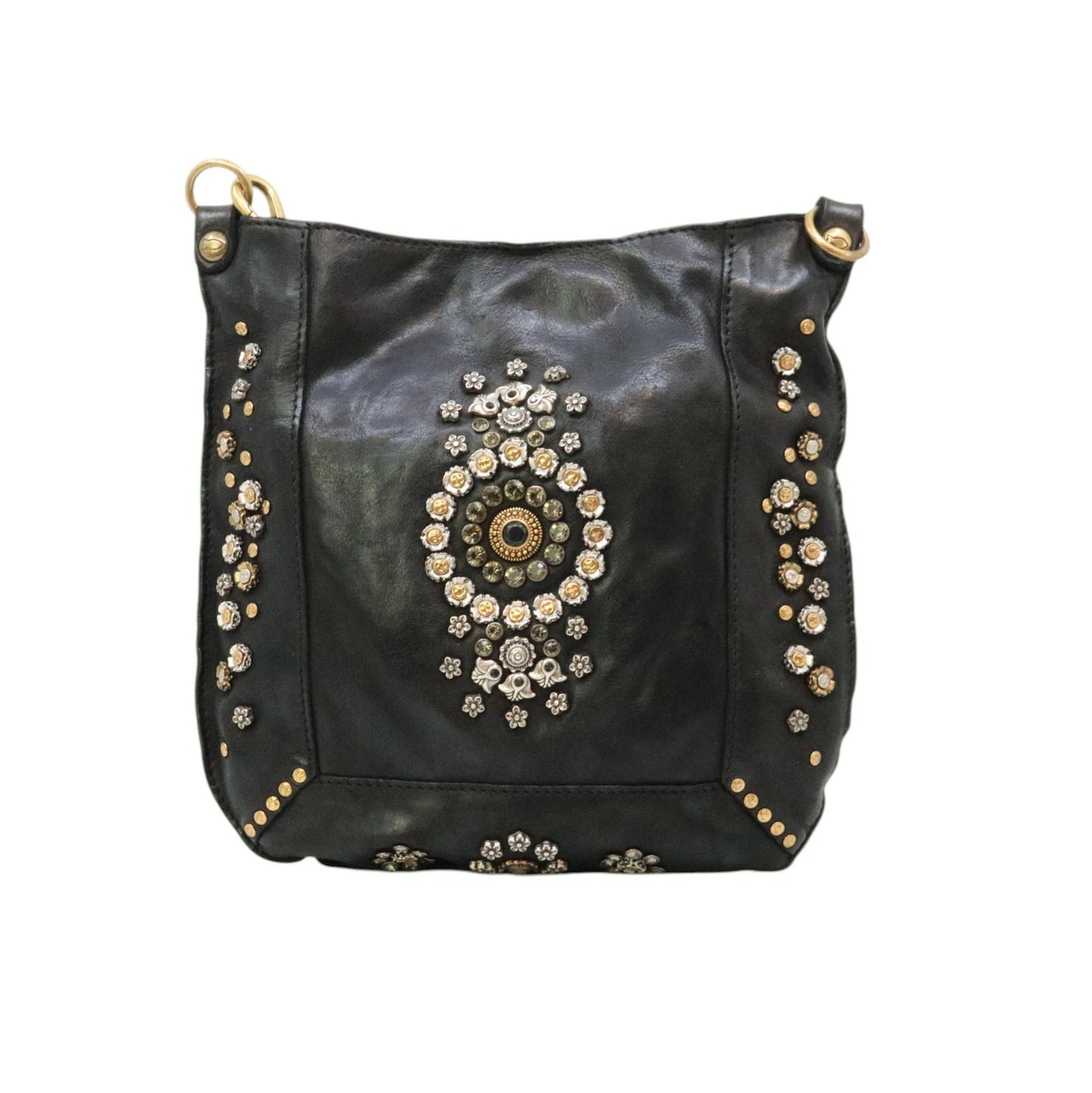 Campomaggi Nora borsa donna in pelle nera C035340NDX2885C0001 CAMPOMAGGI