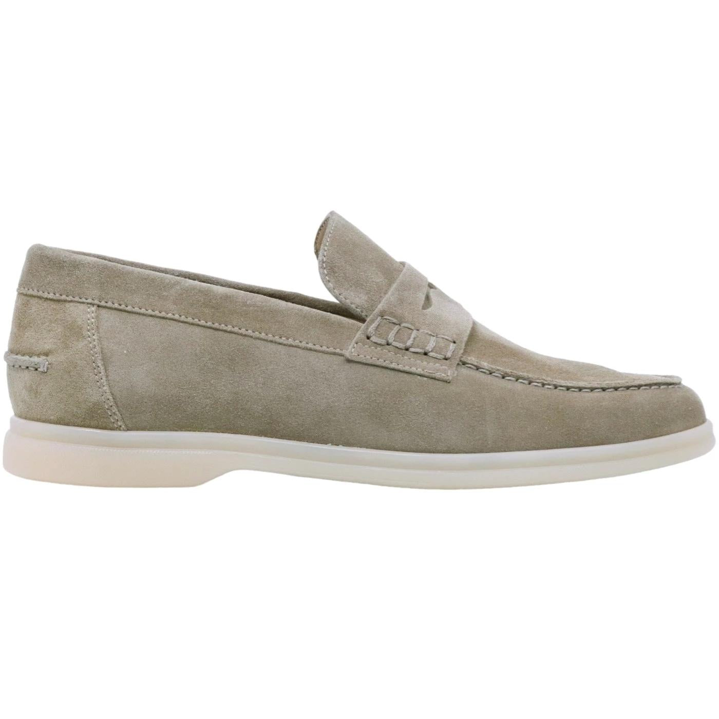 Mocassino uomo Rossano Bisconti 358 in camoscio antilope 