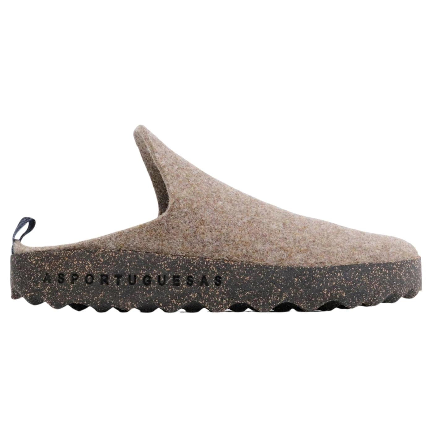 Scarpa a ciabatta Asportuguesas da donna realizzata in lana 