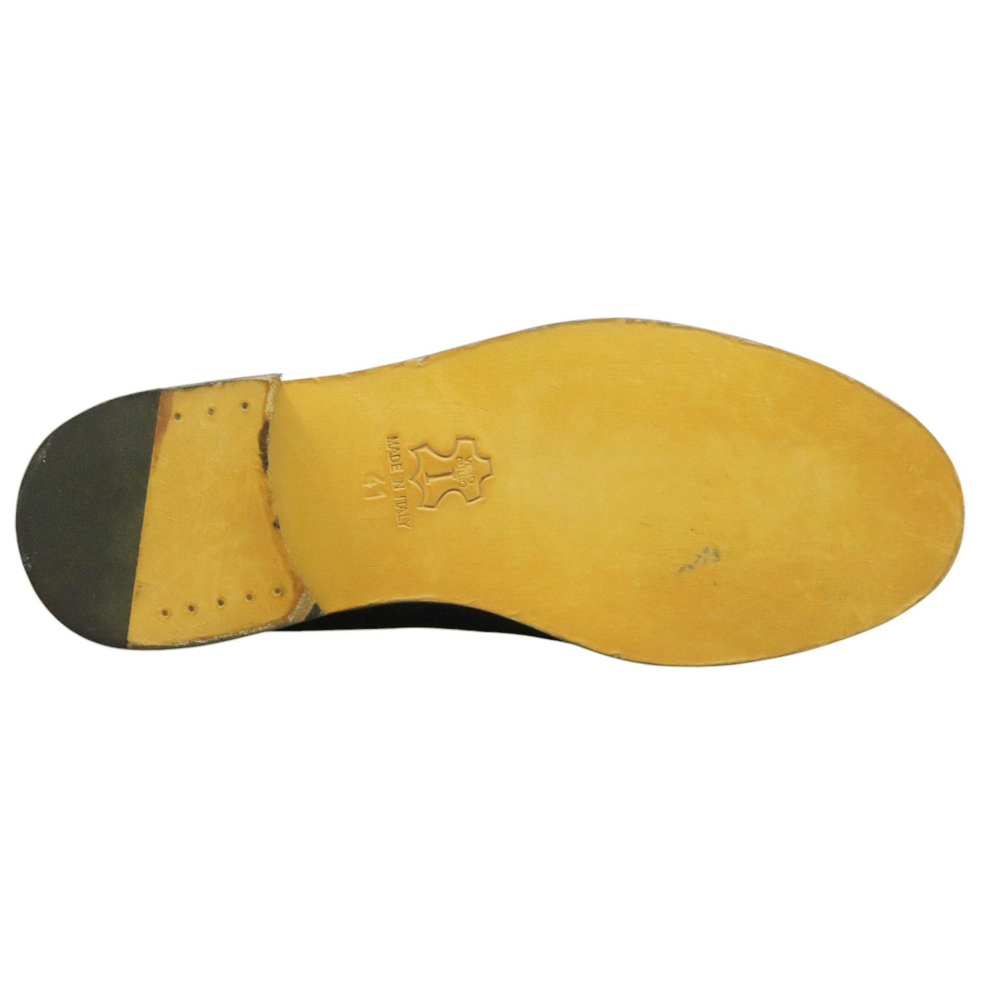 Mocassino uomo Antica Cuoieria 22489 in camoscio grigio 