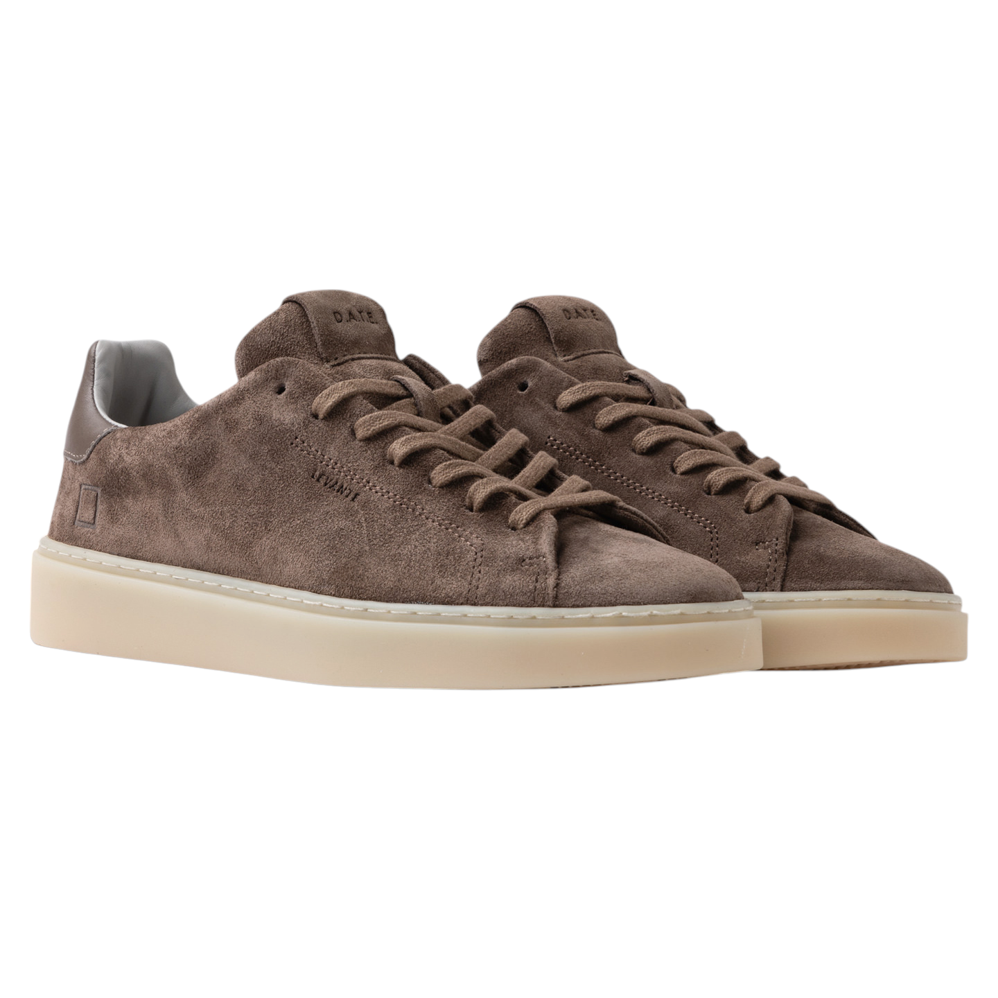 DATE Levante Suede Taupe LV SD TA sneaker uomo in camoscio 