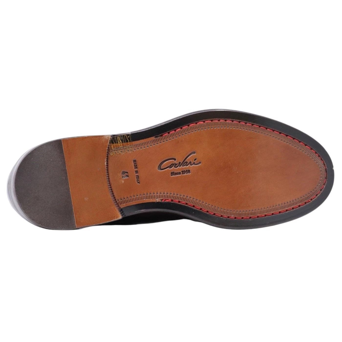 Scarpa Derby uomo Corvari in pelle marrone scuro 