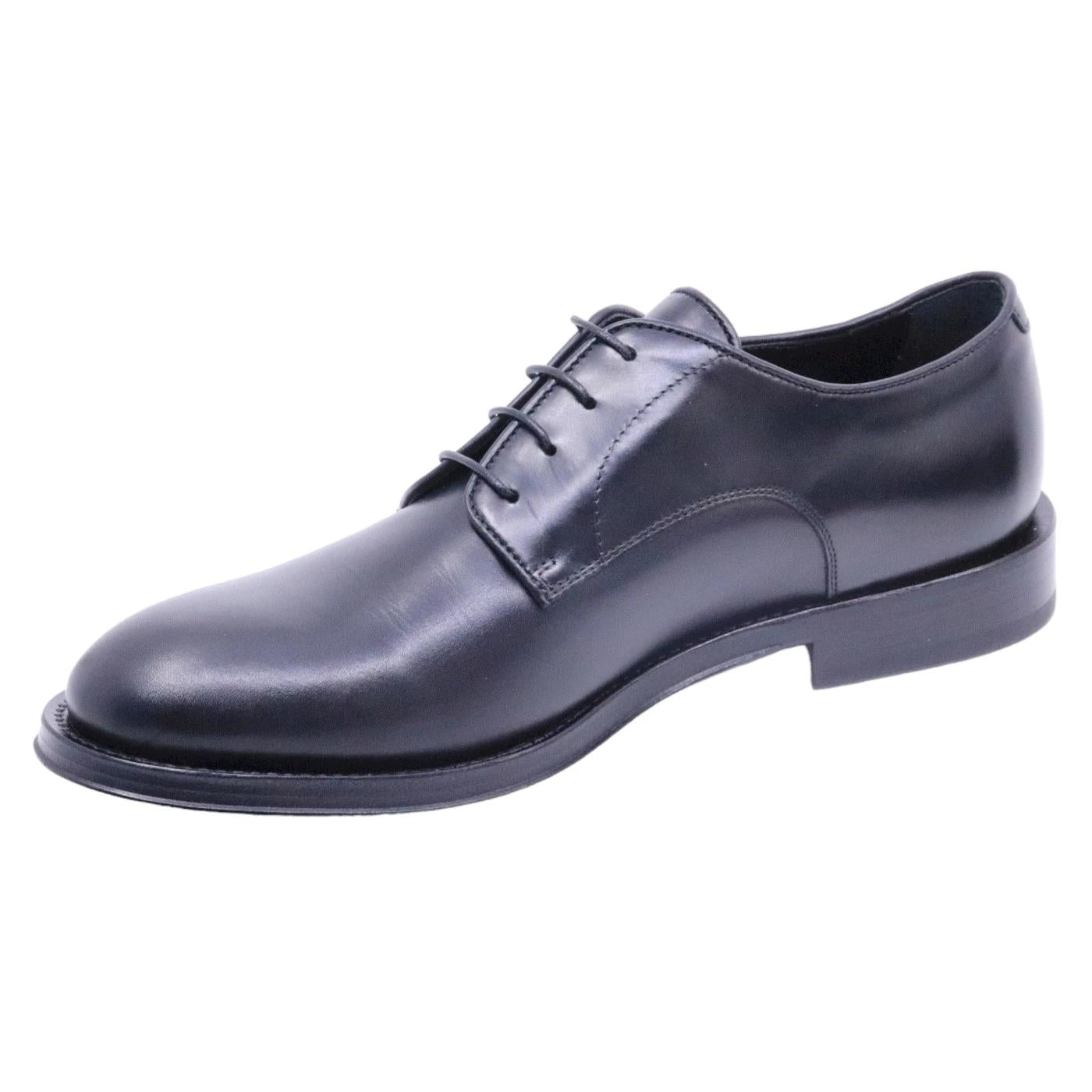 Scarpa Derby uomo Corvari in pelle nera 