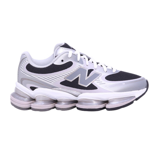 New Balance ABZORB 2000 sneaker in tessuto silver e nero 