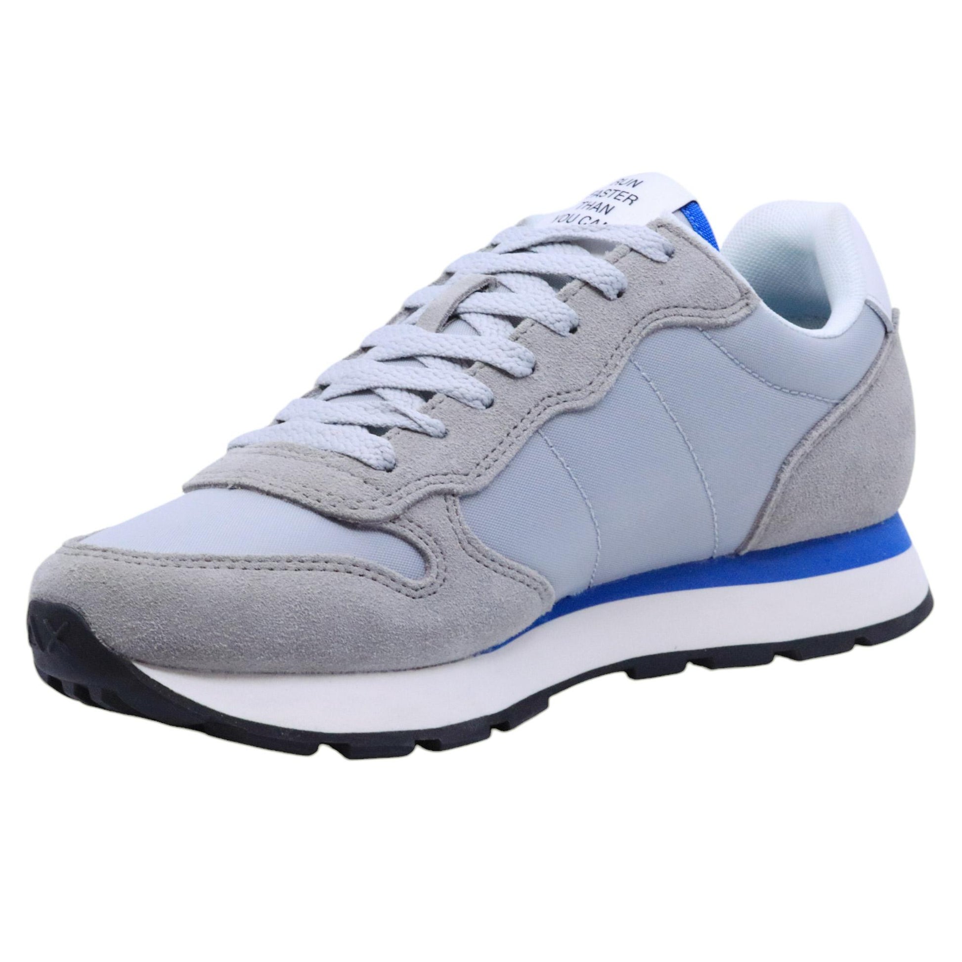 Sneaker uomo Sun68 Tom Solid Z35101 in tessuto grigio 