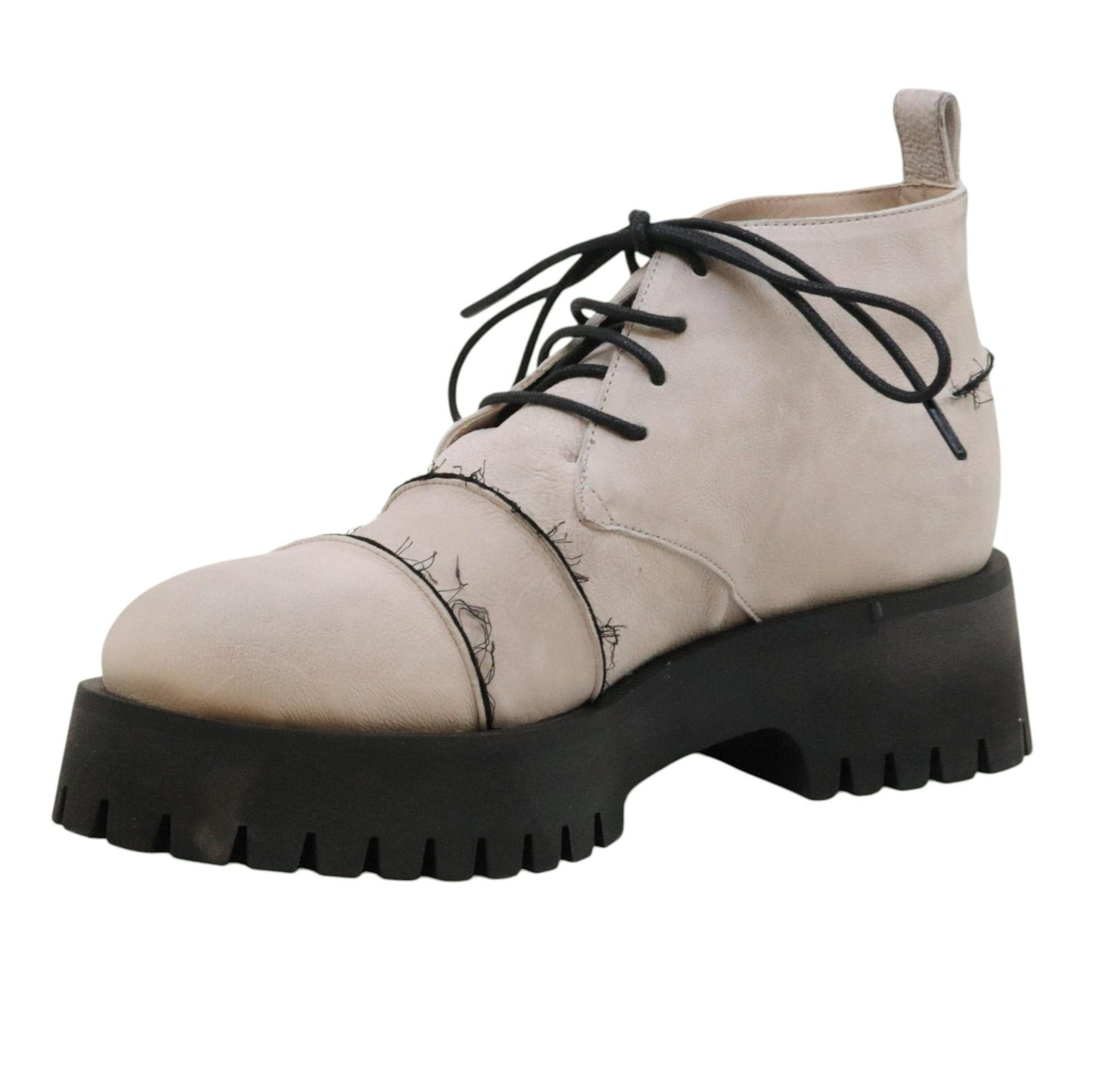 MLO Malloni Turner P25I96004 anfibio donna in pelle gesso 