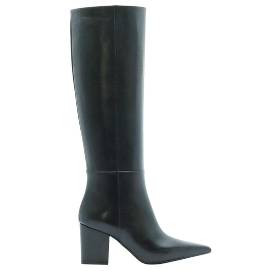 Anna F 9970 stivale donna in pelle nera 
