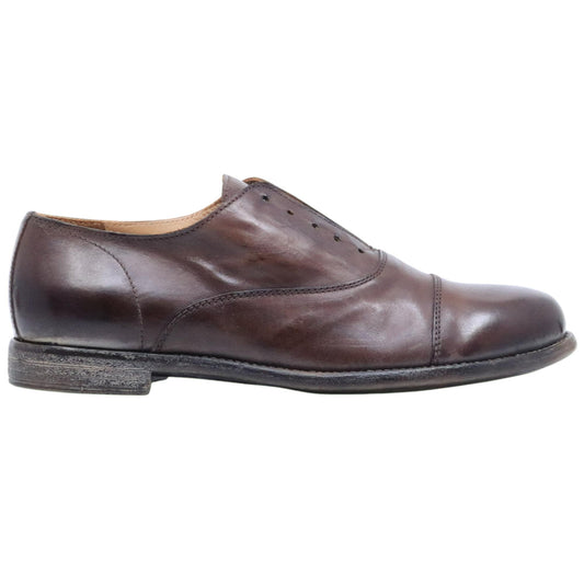 Scarpa uomo Moma 16403A in pelle marrone 