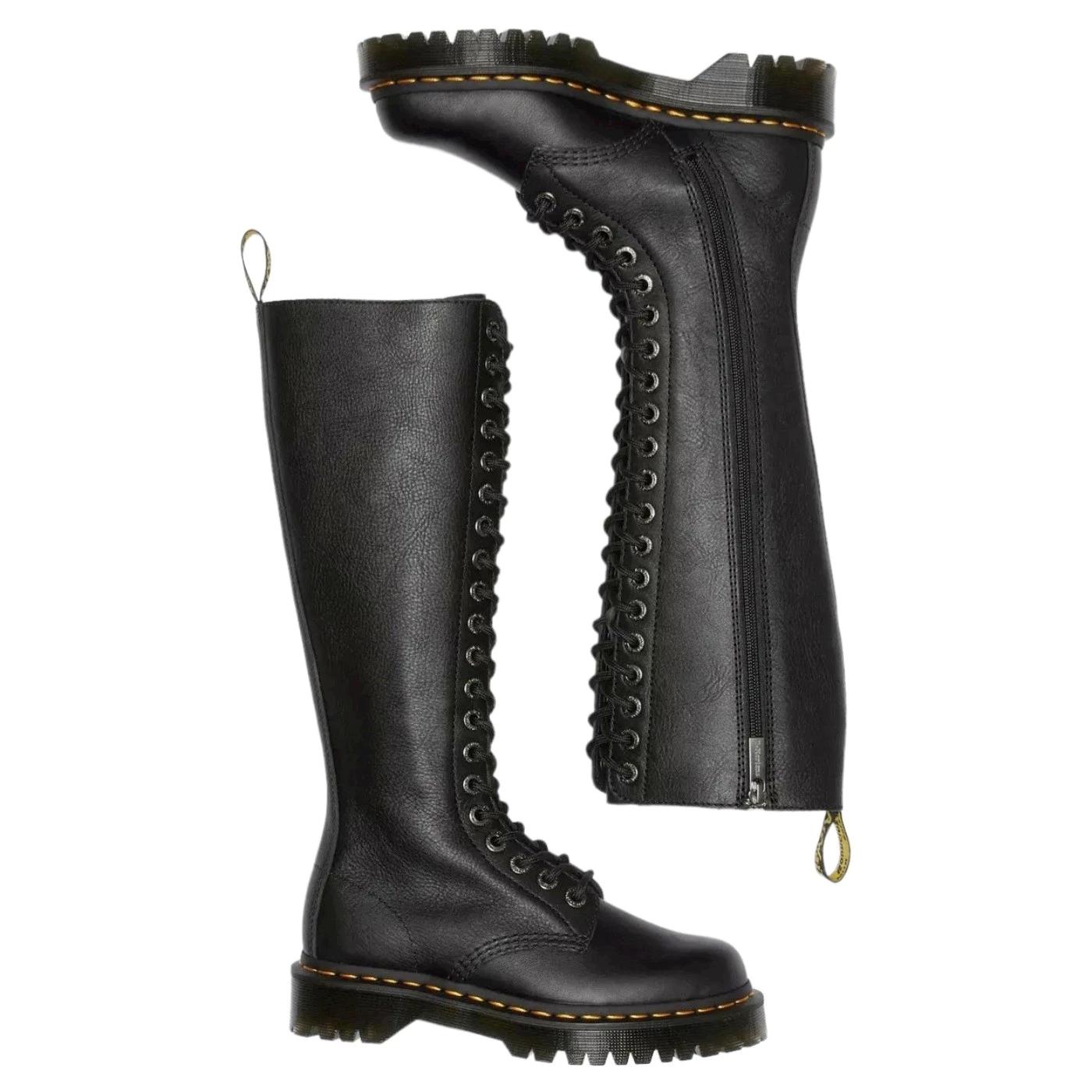 Dr. Martens 1B60 Bex stivale donna in pelle pisa nera 