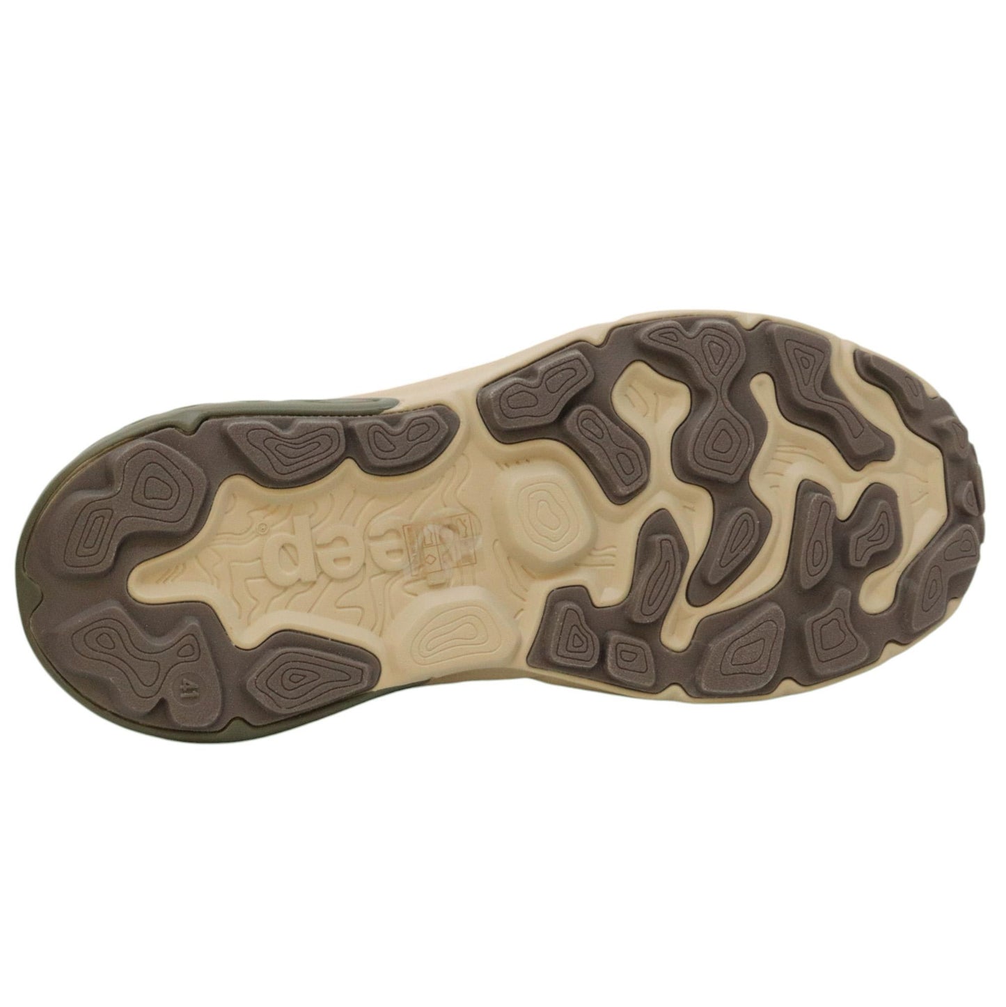 Jeep Footwear Groove sneaker uomo in pelle scamosciata marrone 