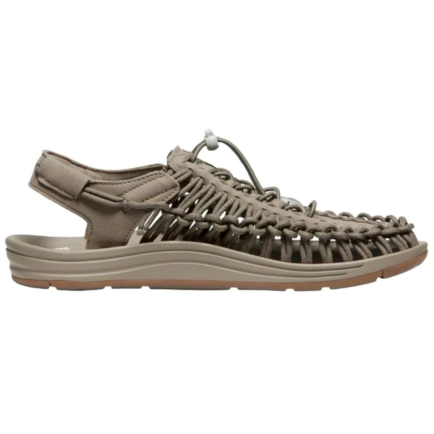 Sandalo uomo Keen Uneek 1025169 con elastico taupe 