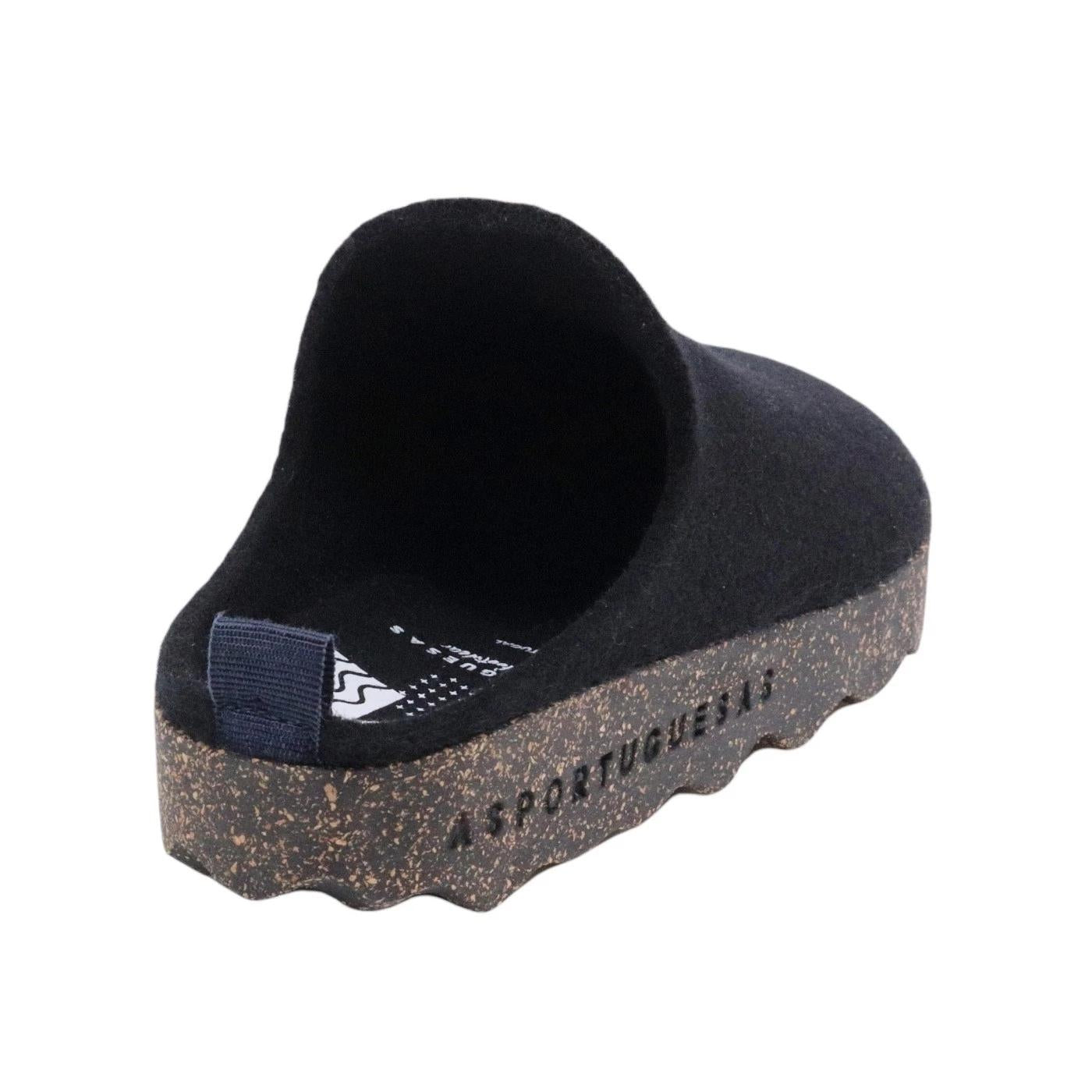 Ciabatta donna Asportuguesas Come in lana naturale 