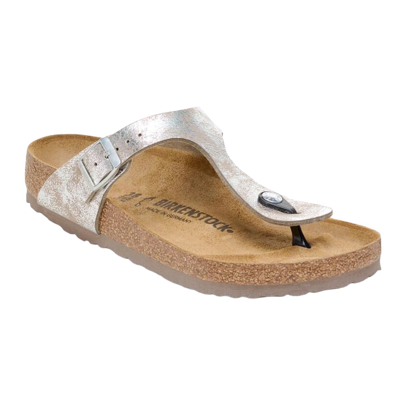 argento metallico GIZEH-SYN-WASMETSILVERSILVER BIRKENSTOCK