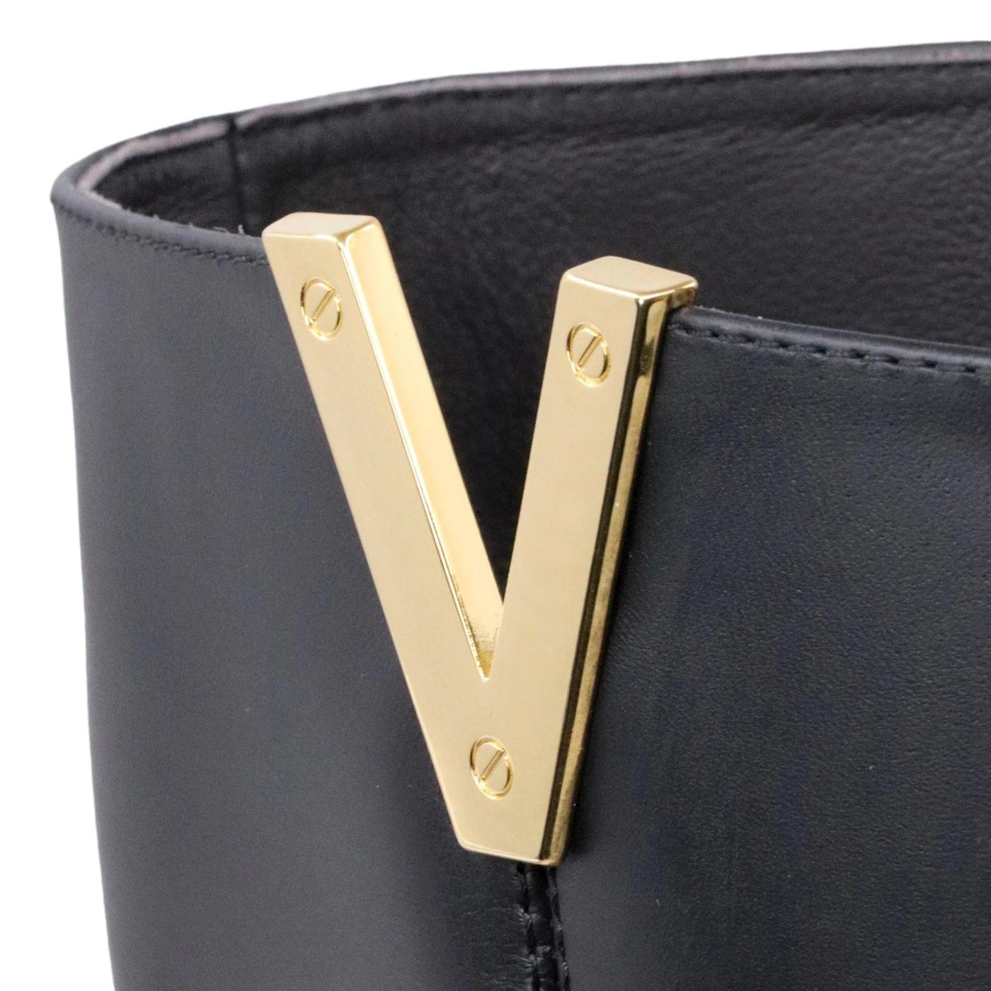 Via Roma 15 2568 Santa Monica stivale donna in pelle nera 