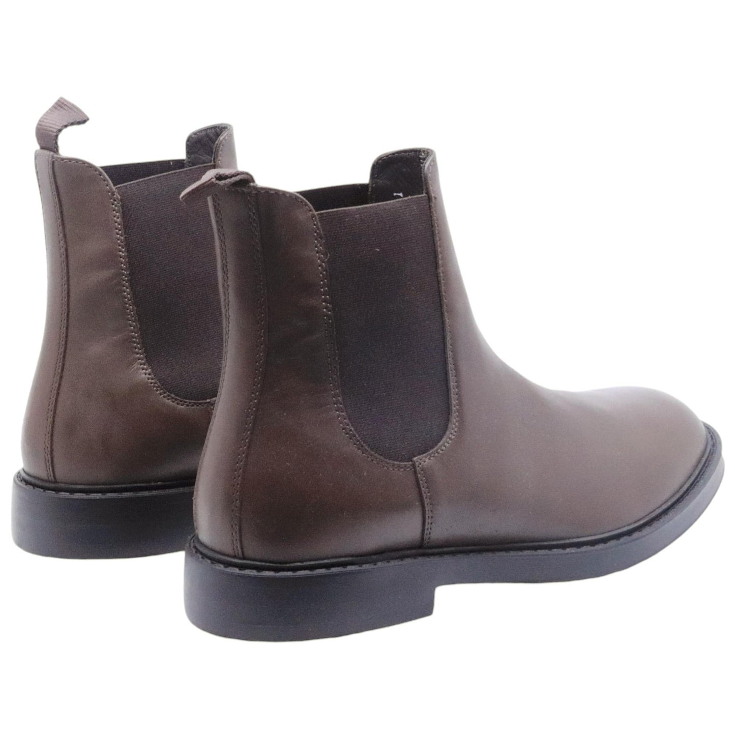Antica Cuoieria stivaletto Chelsea Boot 22939 uomo in pelle marrone 
