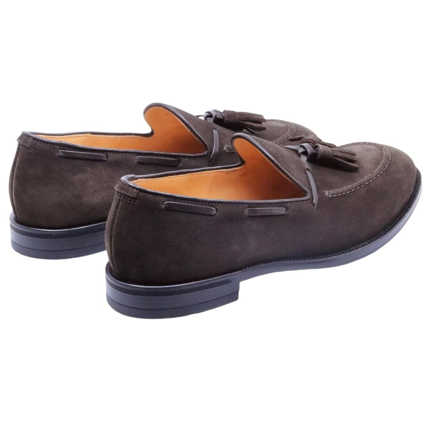 Mocassino uomo Mille 885 Posillipo in camoscio marrone 