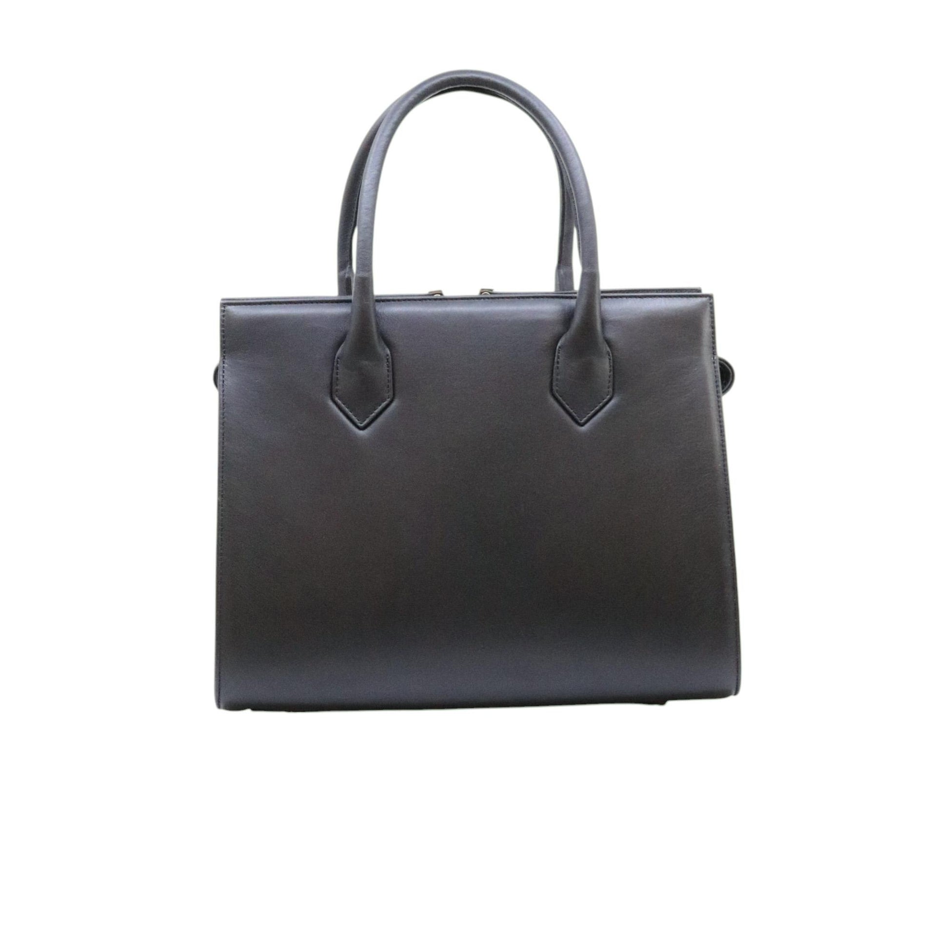 Via Roma 15 VR1001 borsa donna in pelle nera 