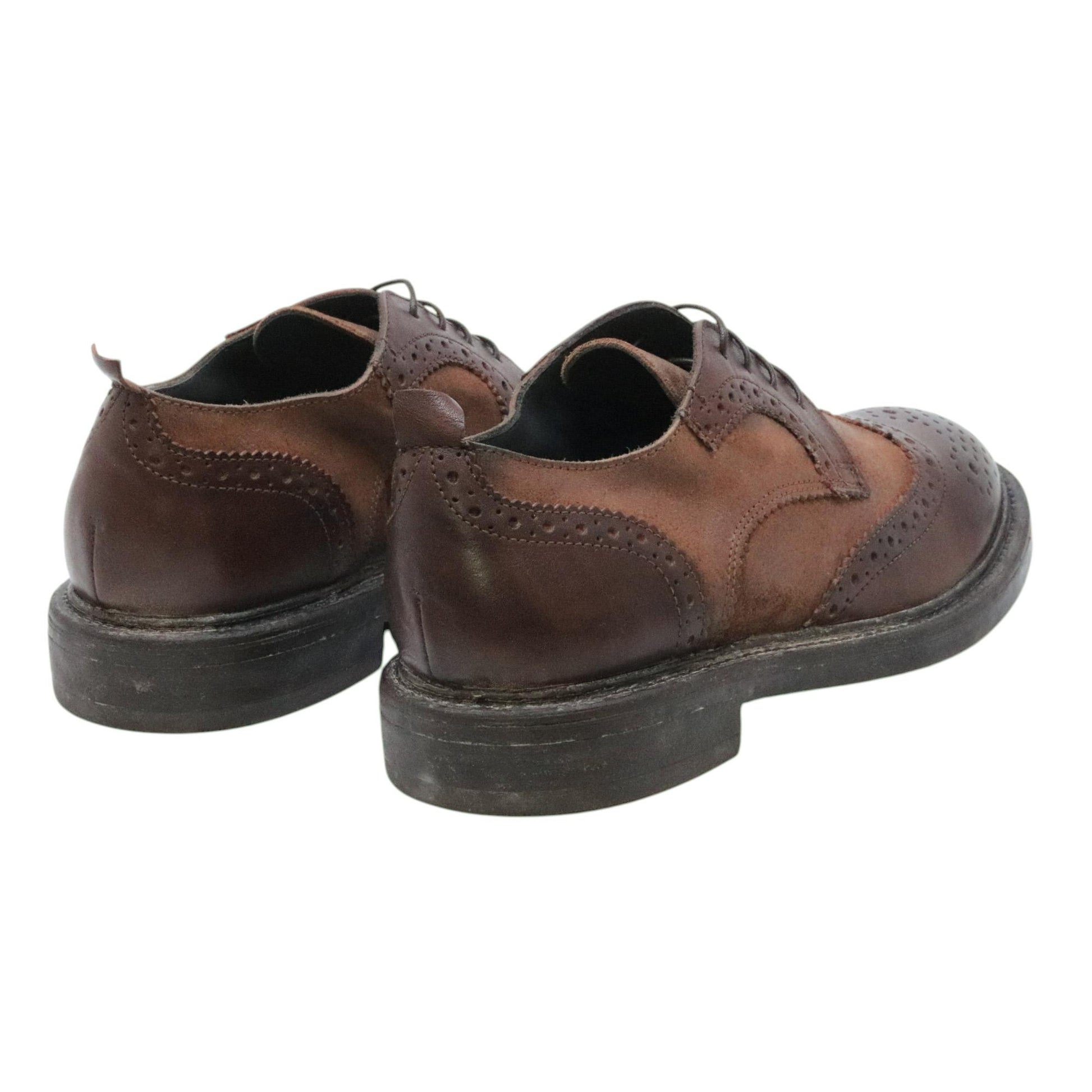 Moma 52514A scarpa uomo in pelle marrone 