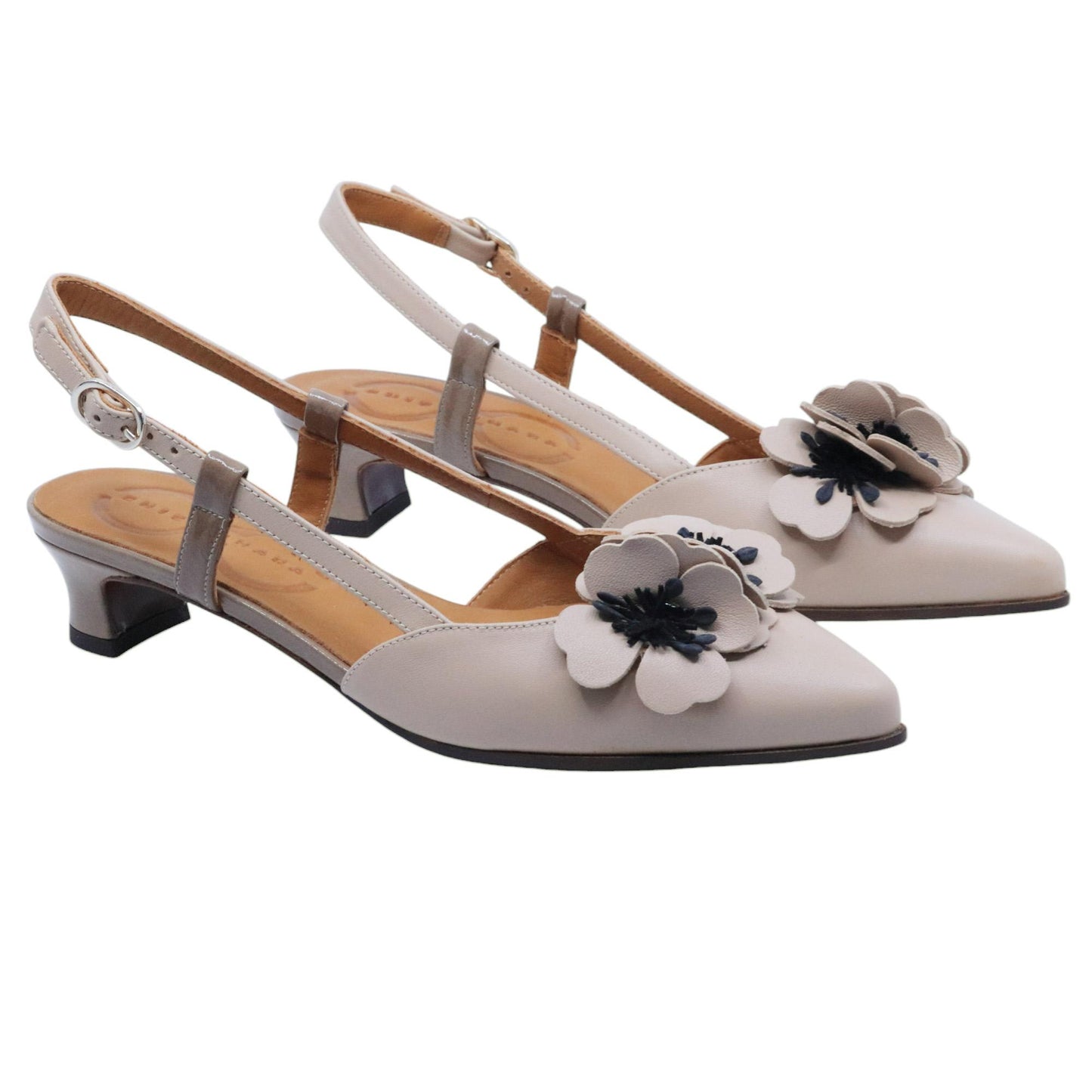 Chie Mihara Hazel slingback donna in pelle tan 