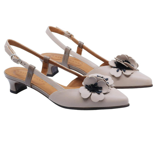 Chie Mihara Hazel slingback donna in pelle tan 