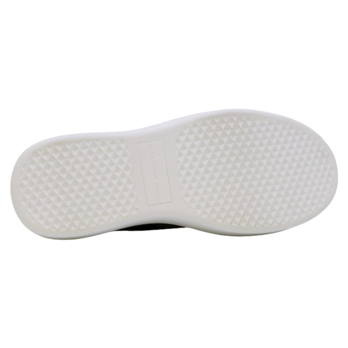 Sneaker donna Alexander Smith Wembley in pelle nera 