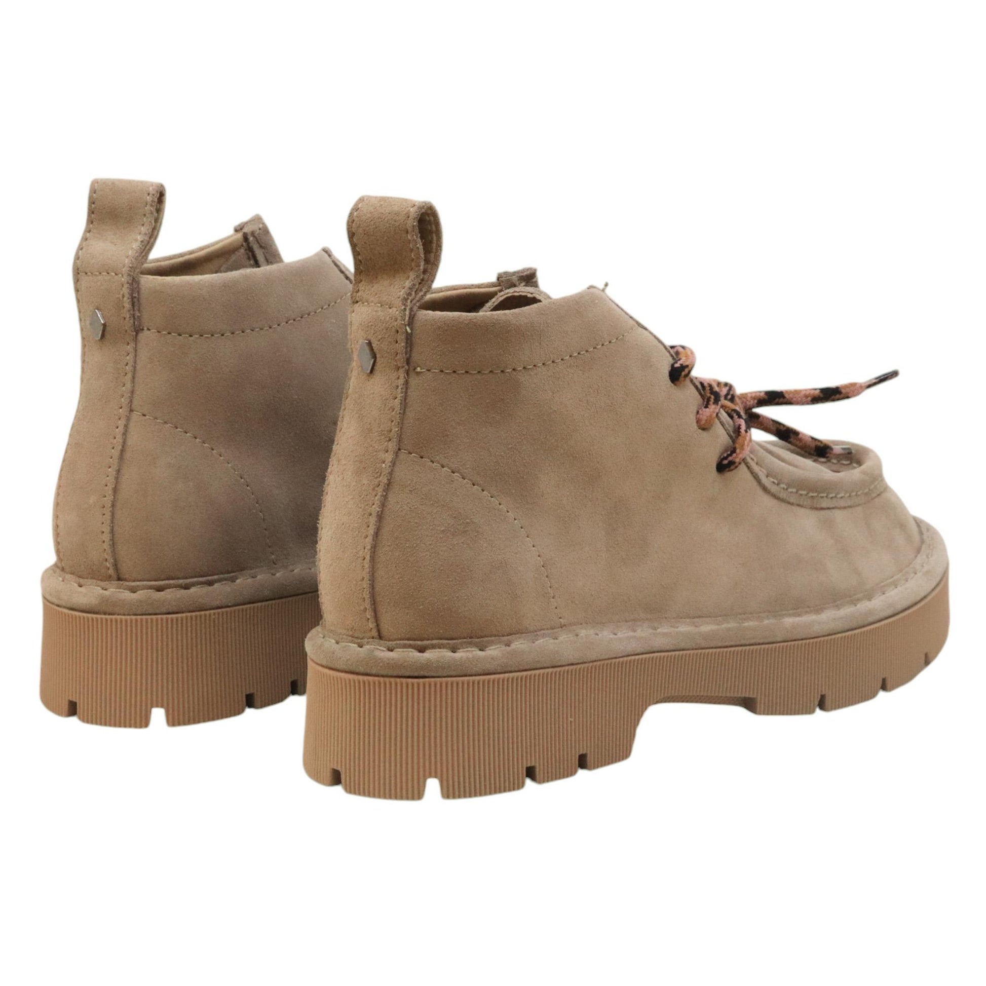 Polacchino uomo Panchic P99 in camoscio color noce 