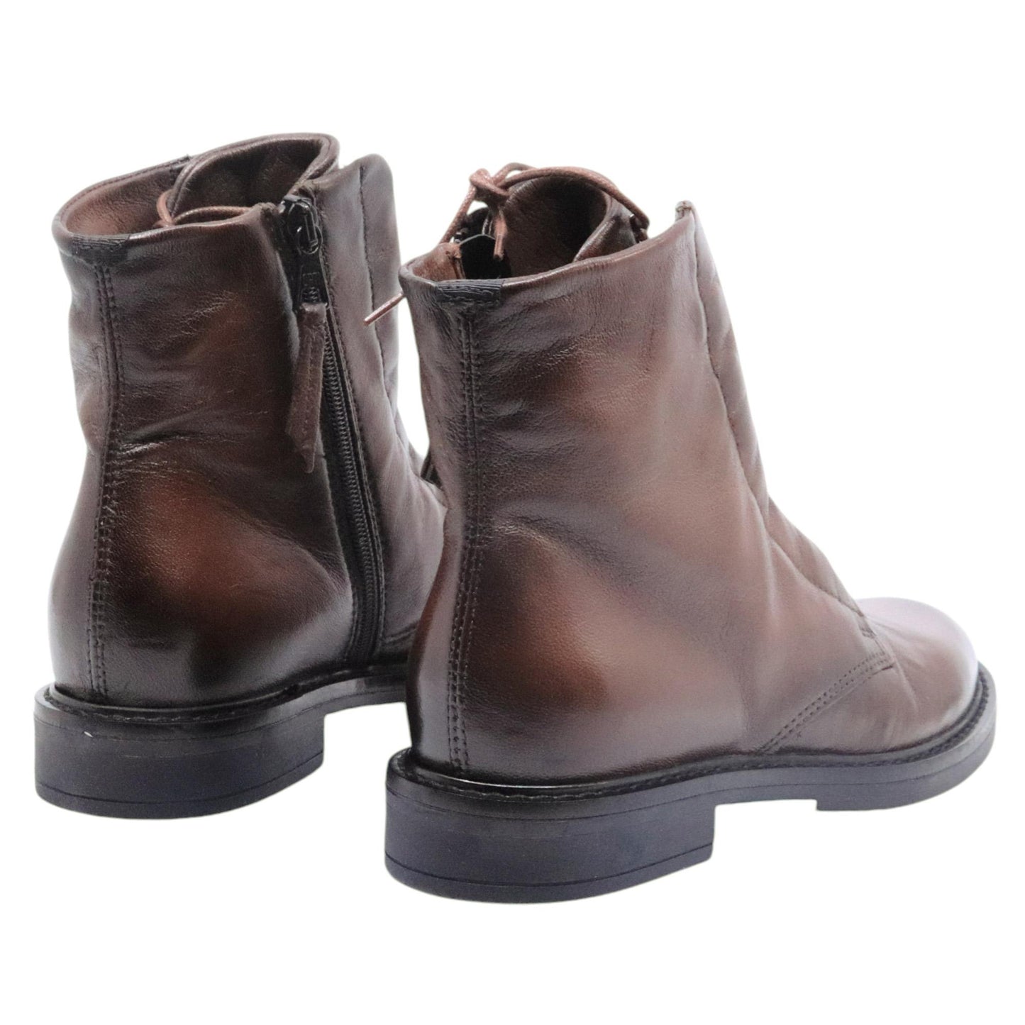 Anfibio Mjus T81205 da donna in pelle marrone 