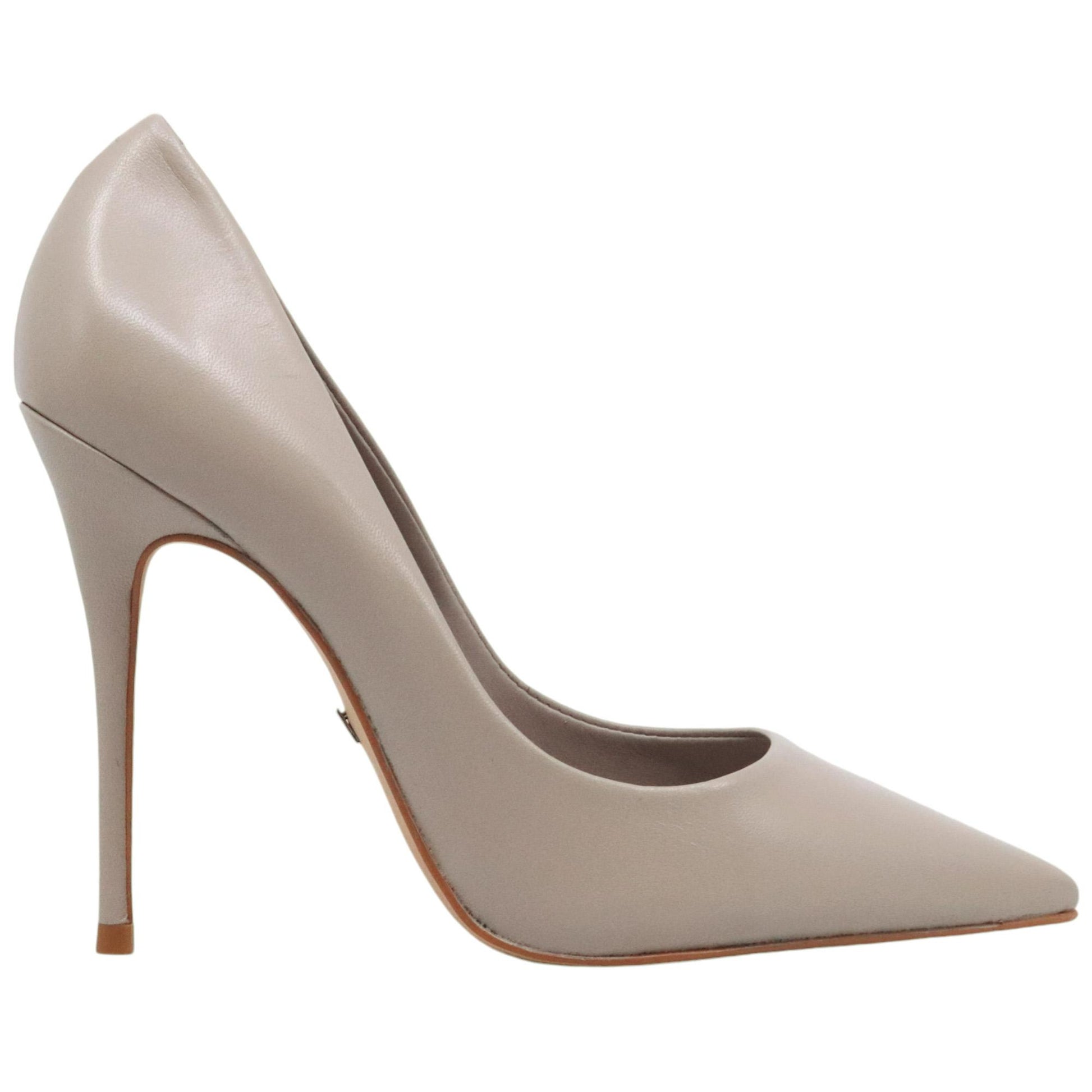 Décolleté donna Carrano 404003 in pelle grigia 