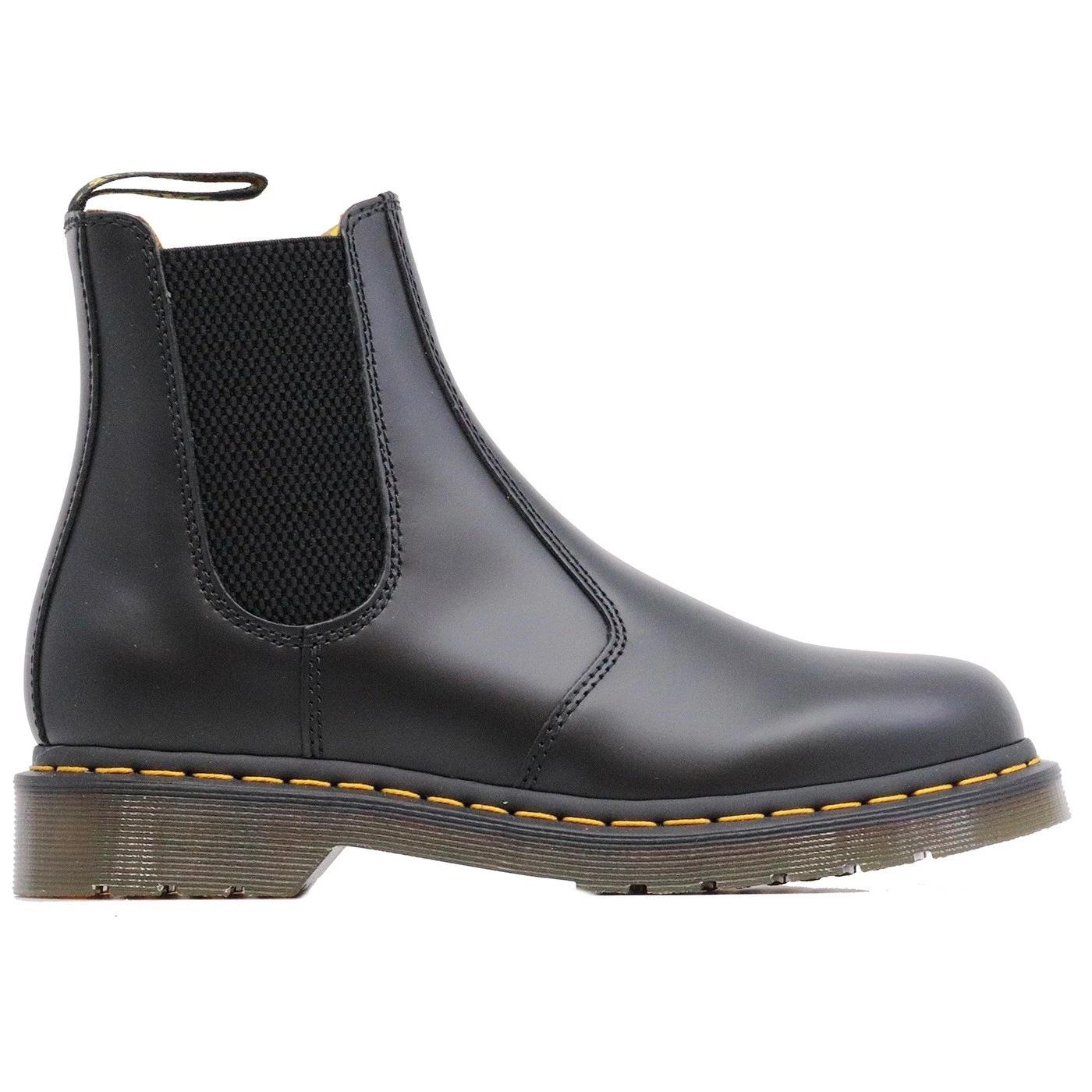 Dr. Martens 2976 YS Beatles in pelle smooth nera 2976YS-CHELSEABLACKBLACK DR MARTENS