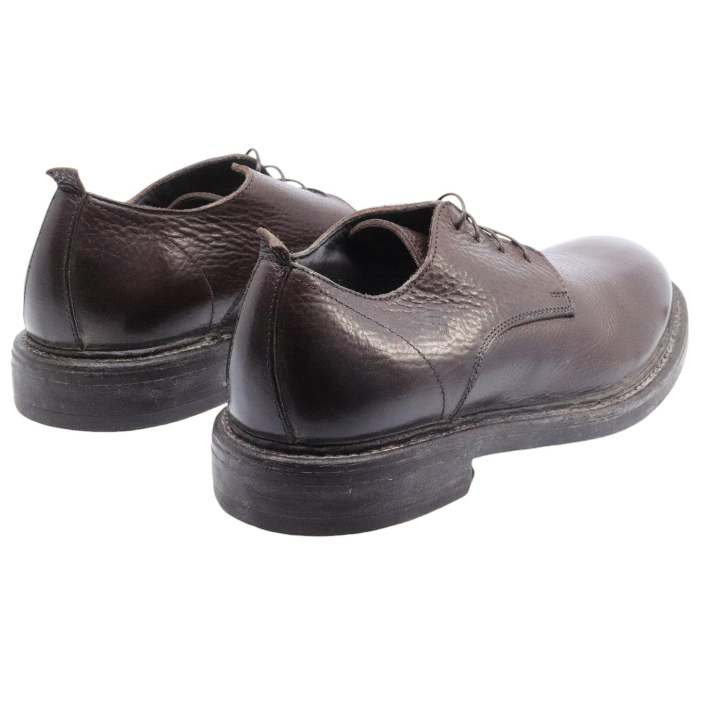 Moma 52403A scarpa derby uomo in pelle marrone 
