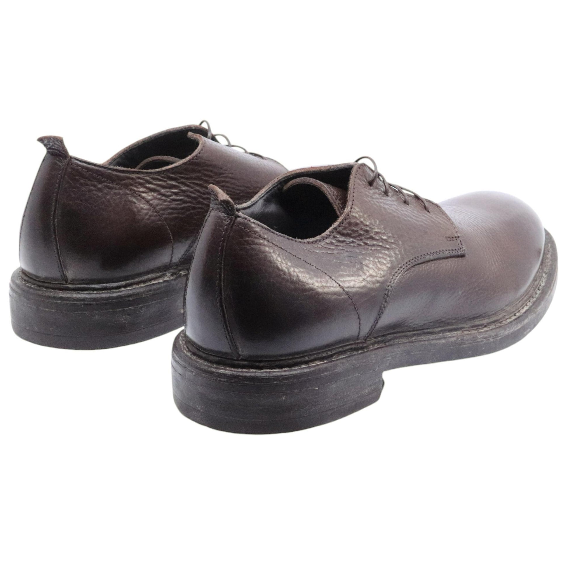 Moma 52403A scarpa derby uomo in pelle marrone 
