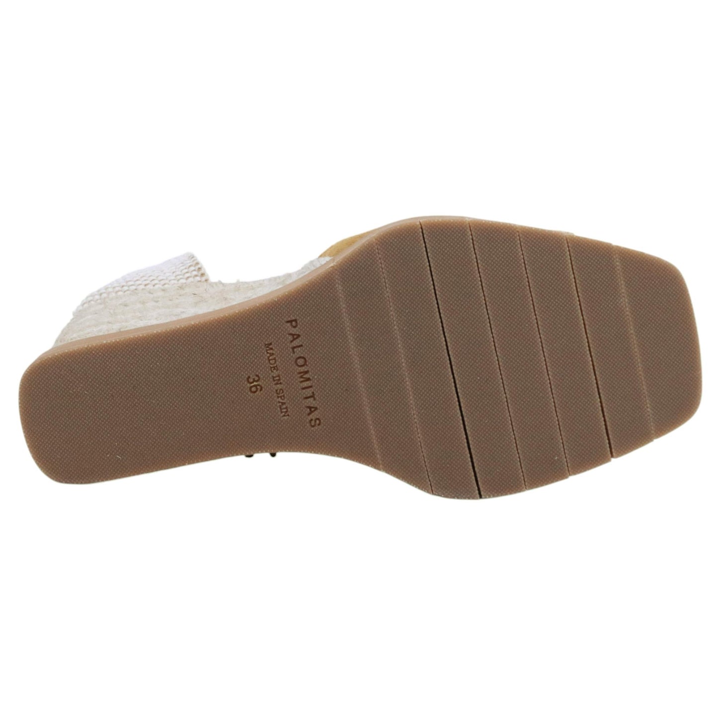 Sandalo zeppa Palomitas Hedera 27 4601 in camoscio cammello 