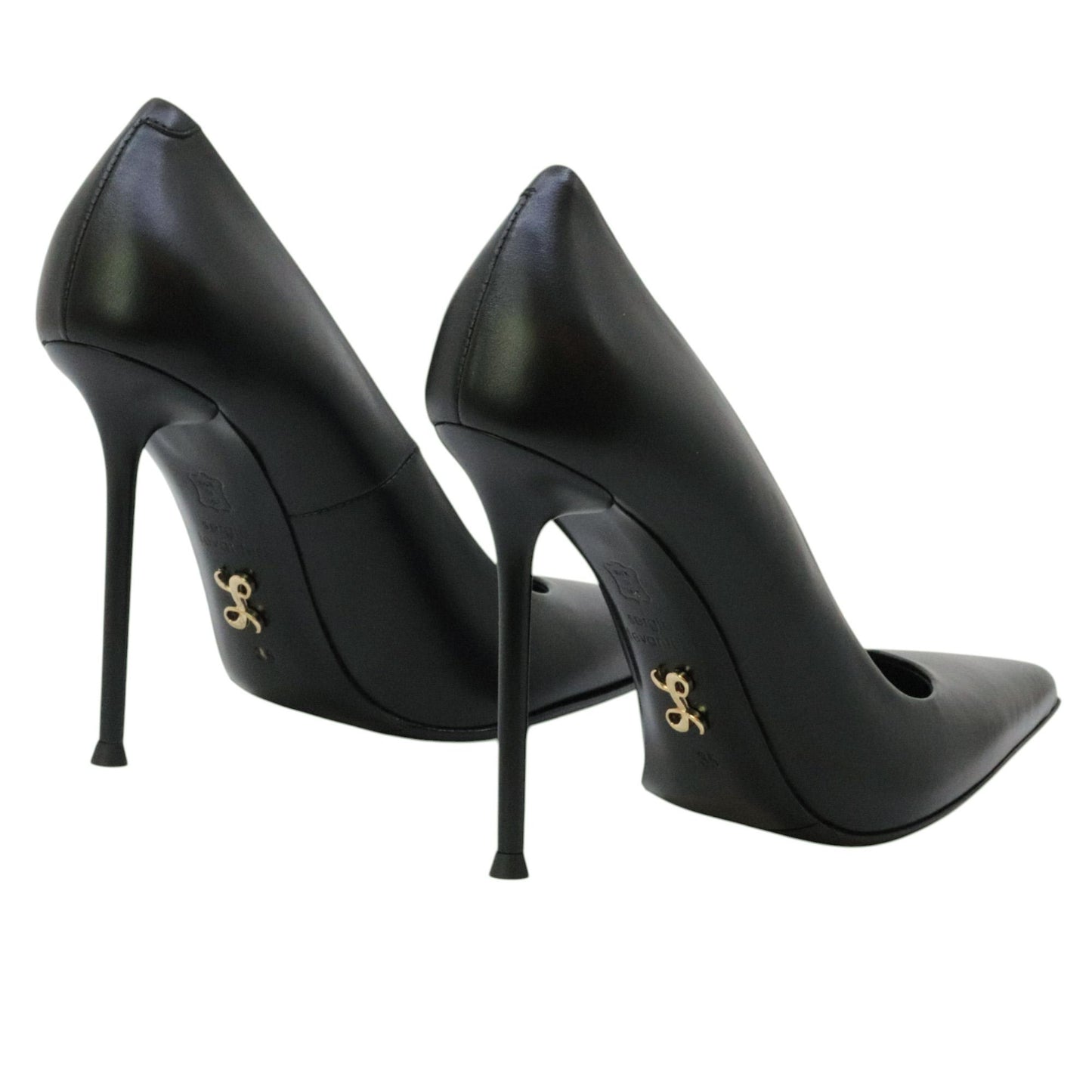 Sergio Levantesi Ley5 décolleté donna in pelle nera 