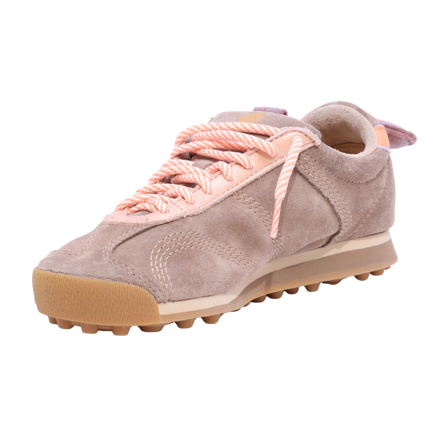 Satorisan Stardust Suede sneaker donna in camoscio Driftwood Brown 
